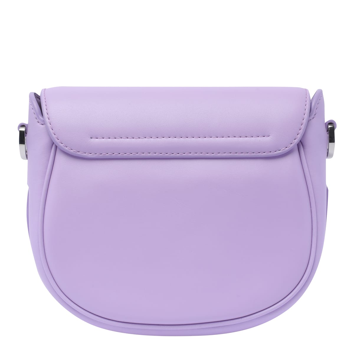 Shop Marc Jacobs The J Marc Small Saddle Bag In Purple