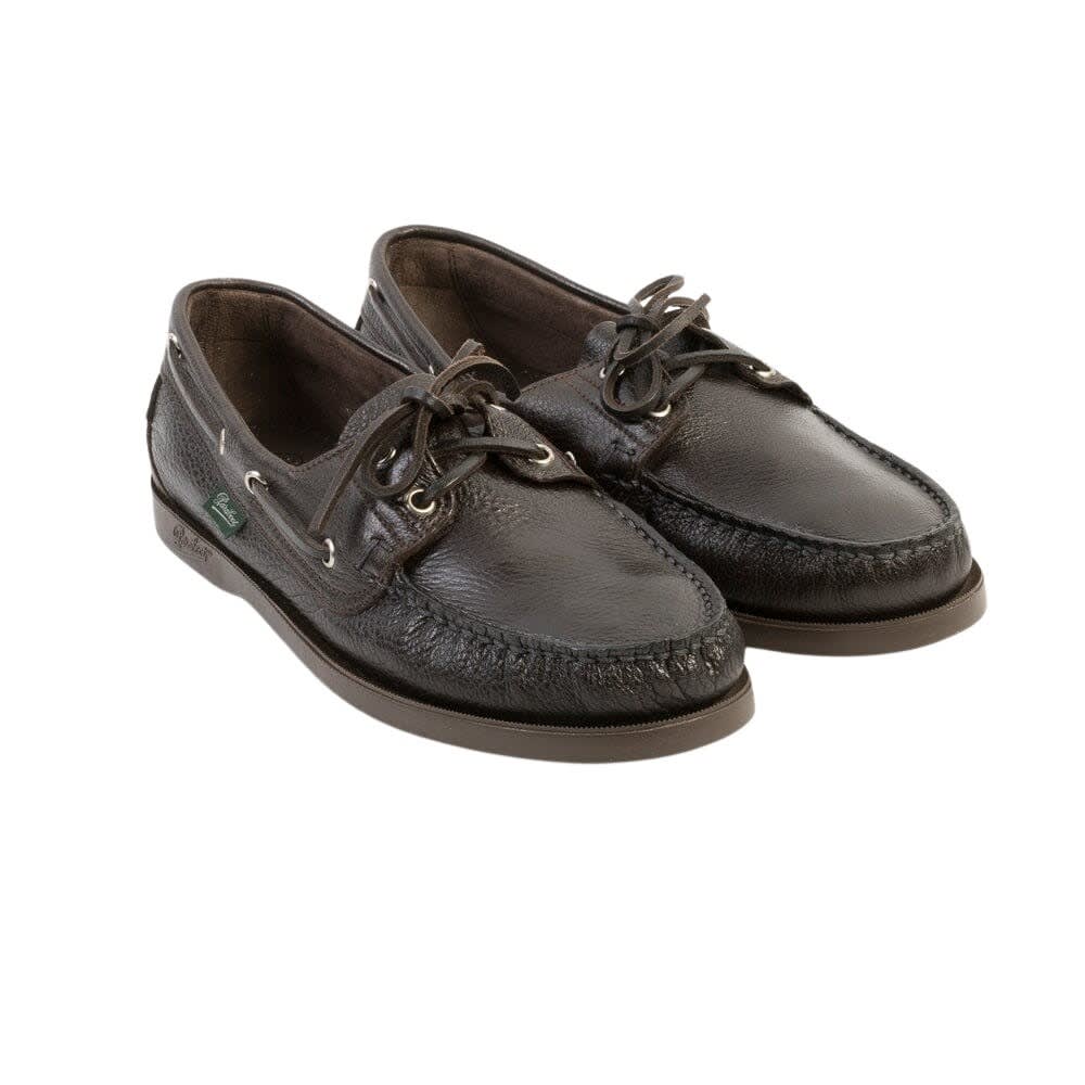 Shop Paraboot Barth Marine In Marron Cerf Marron