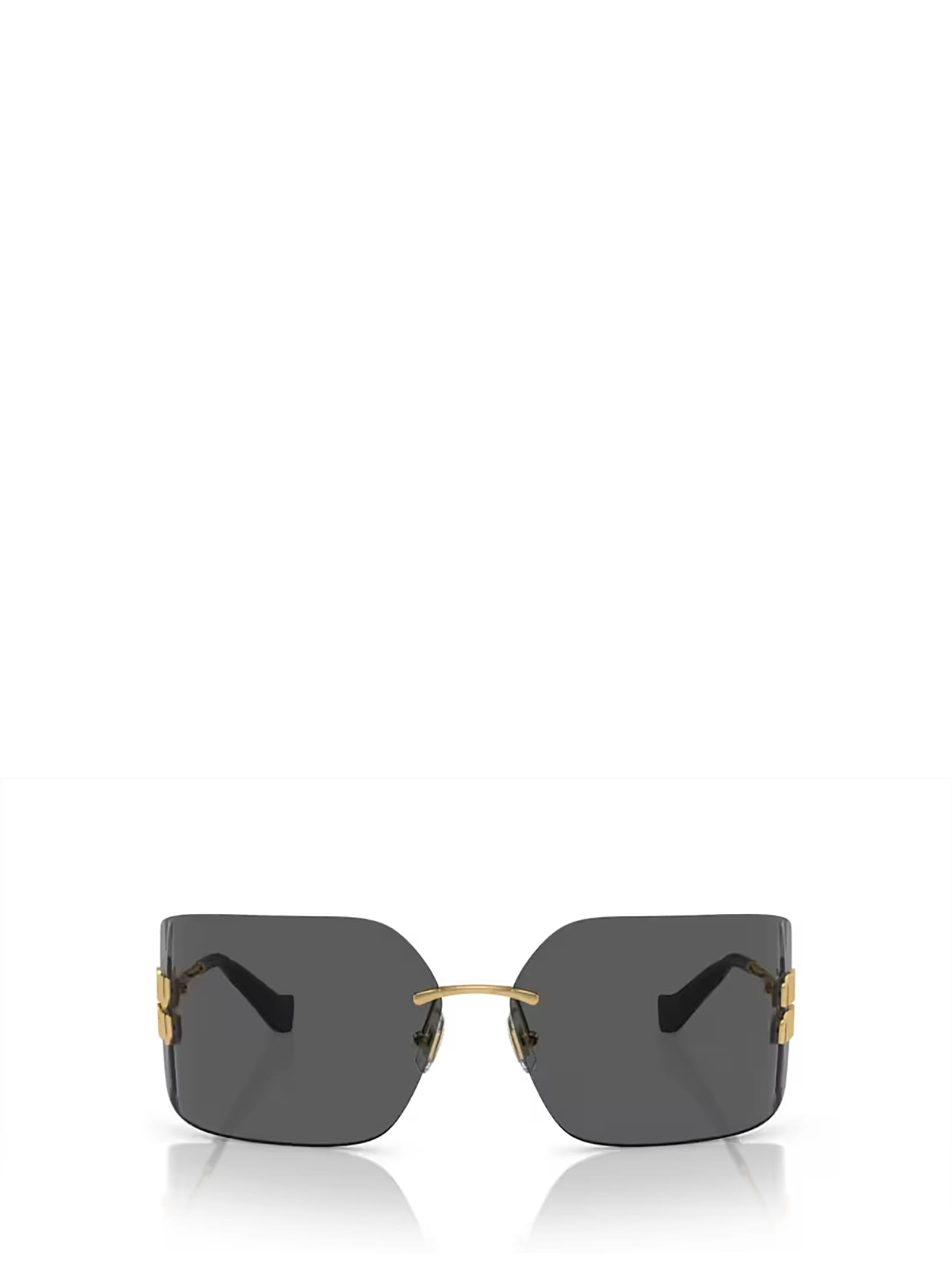 Miu Miu Mu 54ys Gold Sunglasses