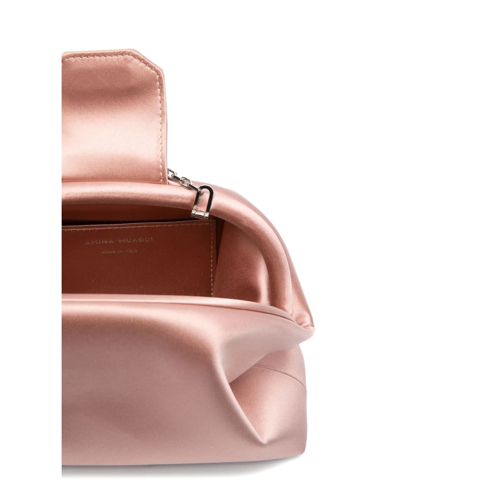 Amina Muaddi Camelia Embellished Clutch Bag In Multi