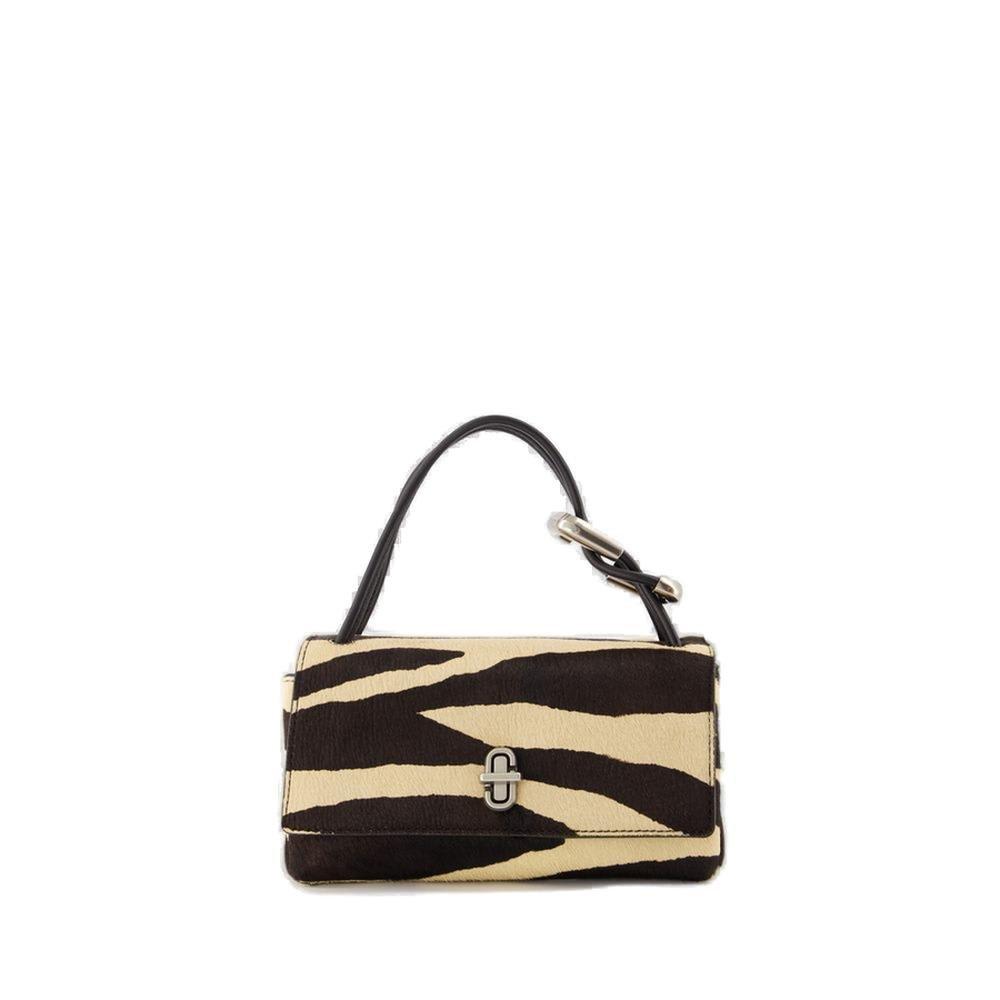 Shop Marc Jacobs The Zebra Printed Mini Dual Bag In Multicolour