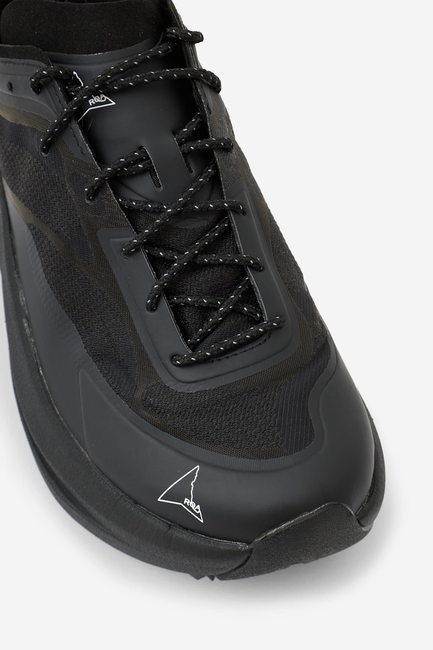 Roa Sella Sneakers In Black Fabric In Black