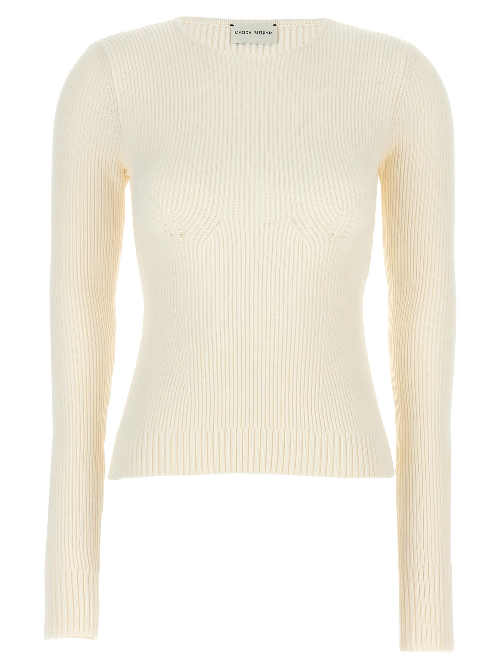 Shop Magda Butrym 07 Sweater In White