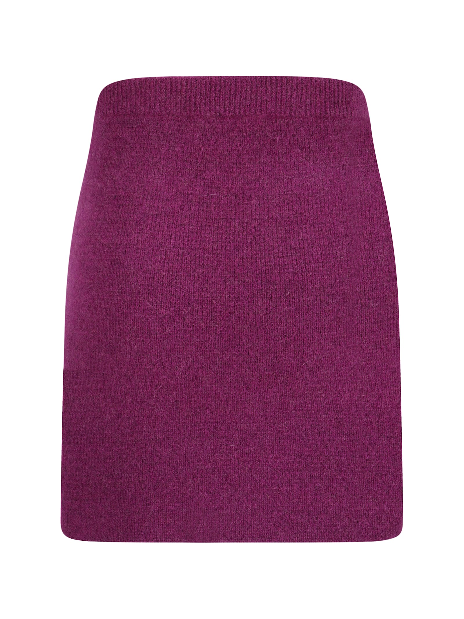 Shop Alessandra Rich Mini Skirt In Cyclamen