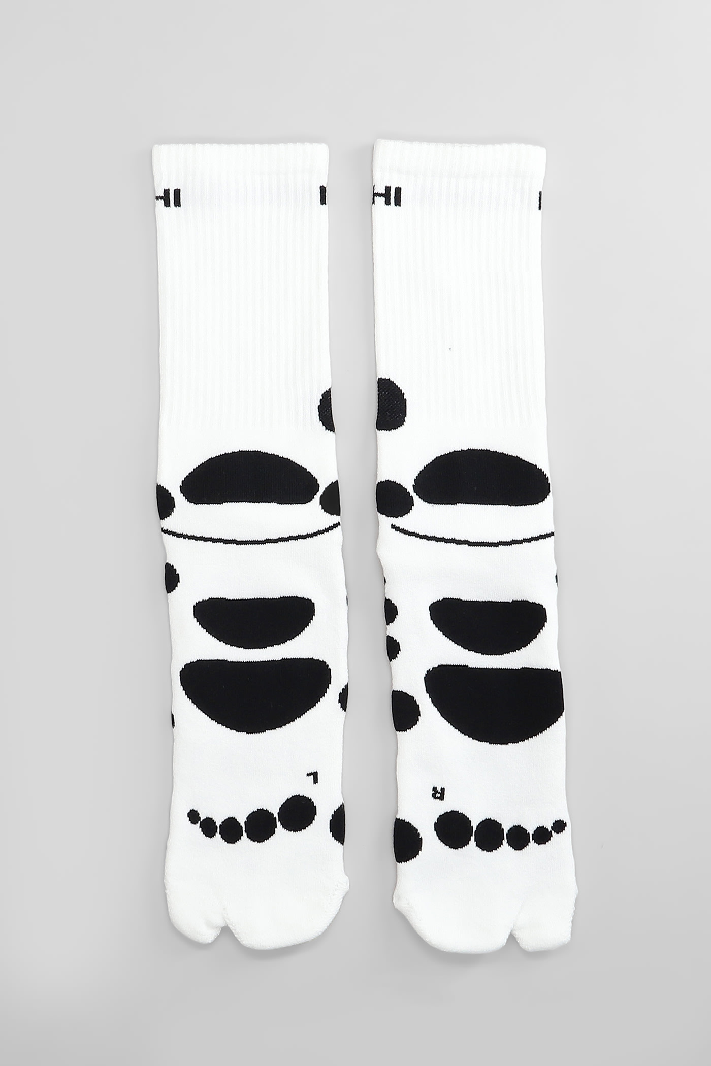 Socks In White Cotton