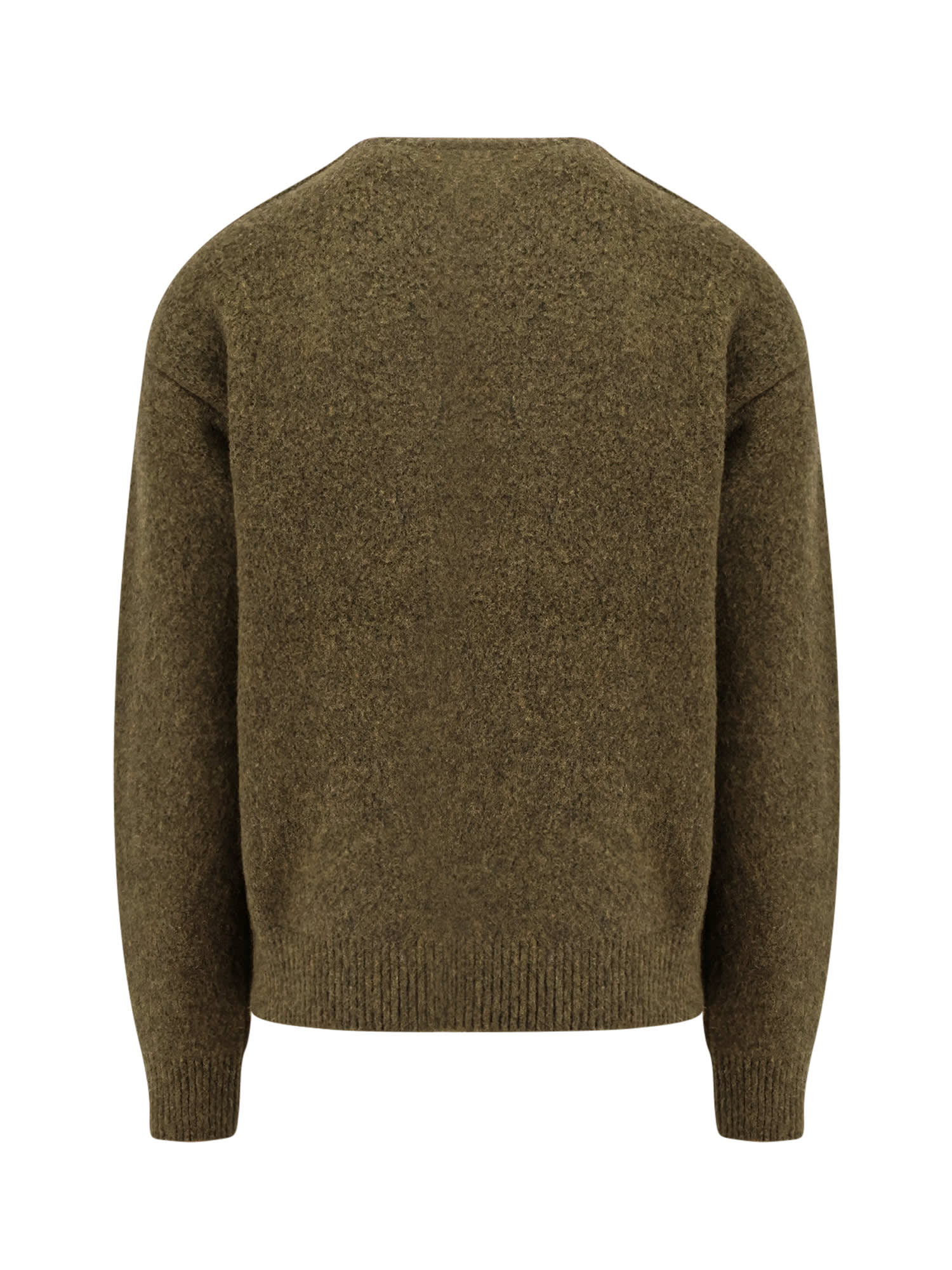 Shop Burberry Sweater In Green