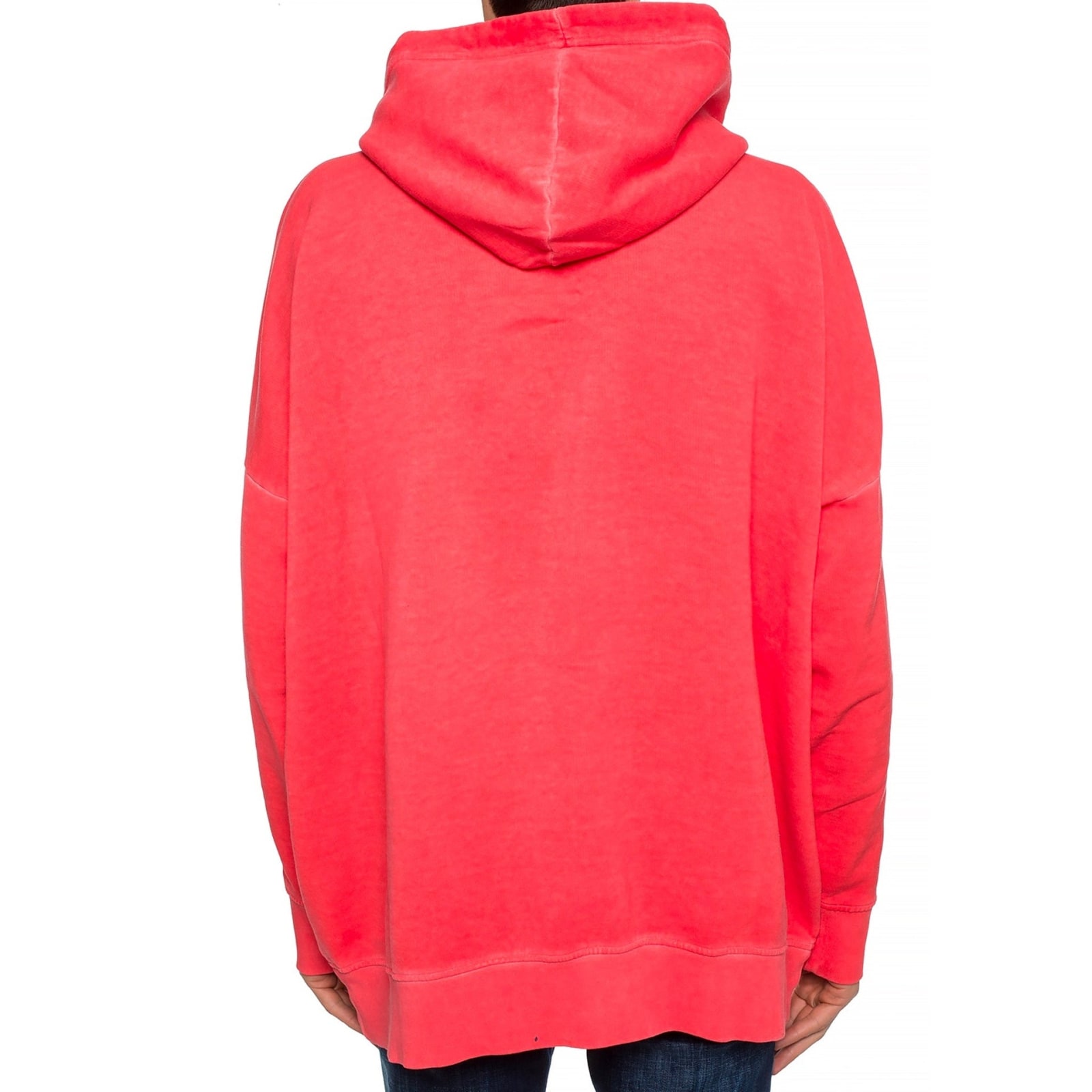 Shop Dsquared2 Oversize Logo Sweatshirt In Red