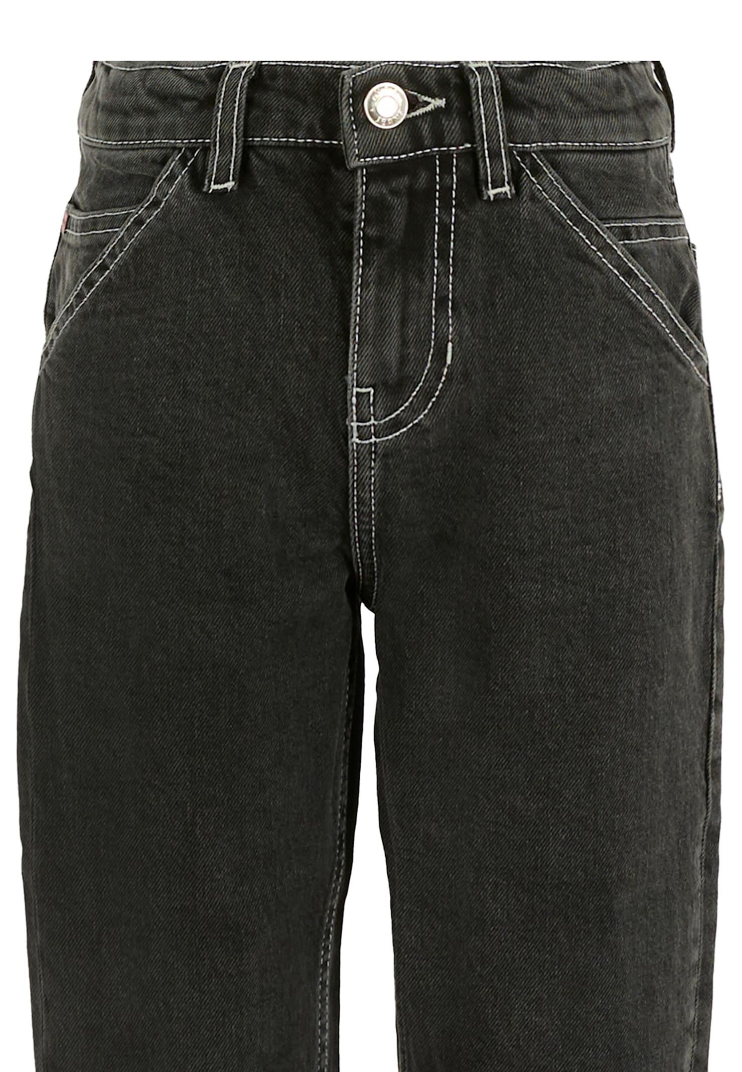 Hugo Boss Black Jeans For Boy With Logo In Black
