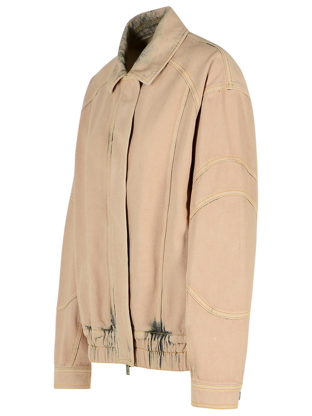 Golden Goose 'nancy' Cotton Bomber Jacket In Pink