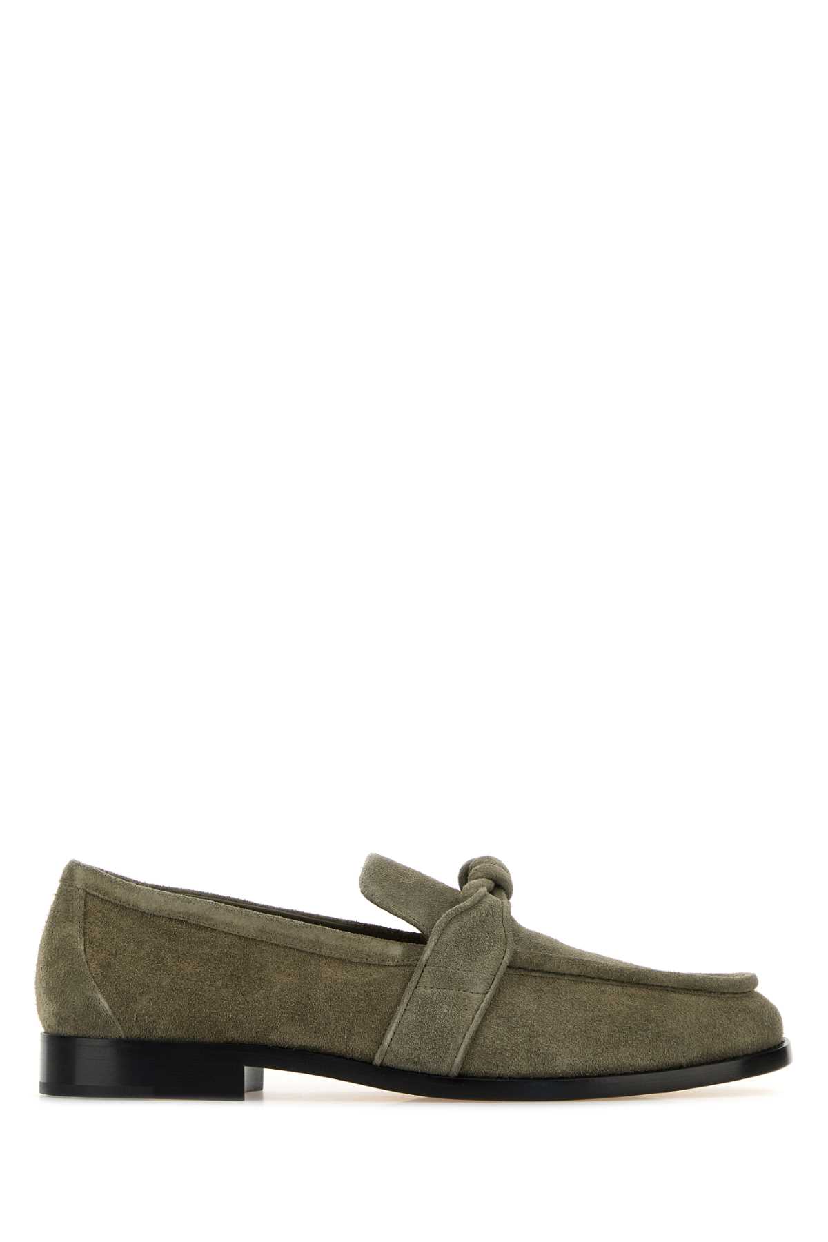 Sage Green Suede Astaire Loafers