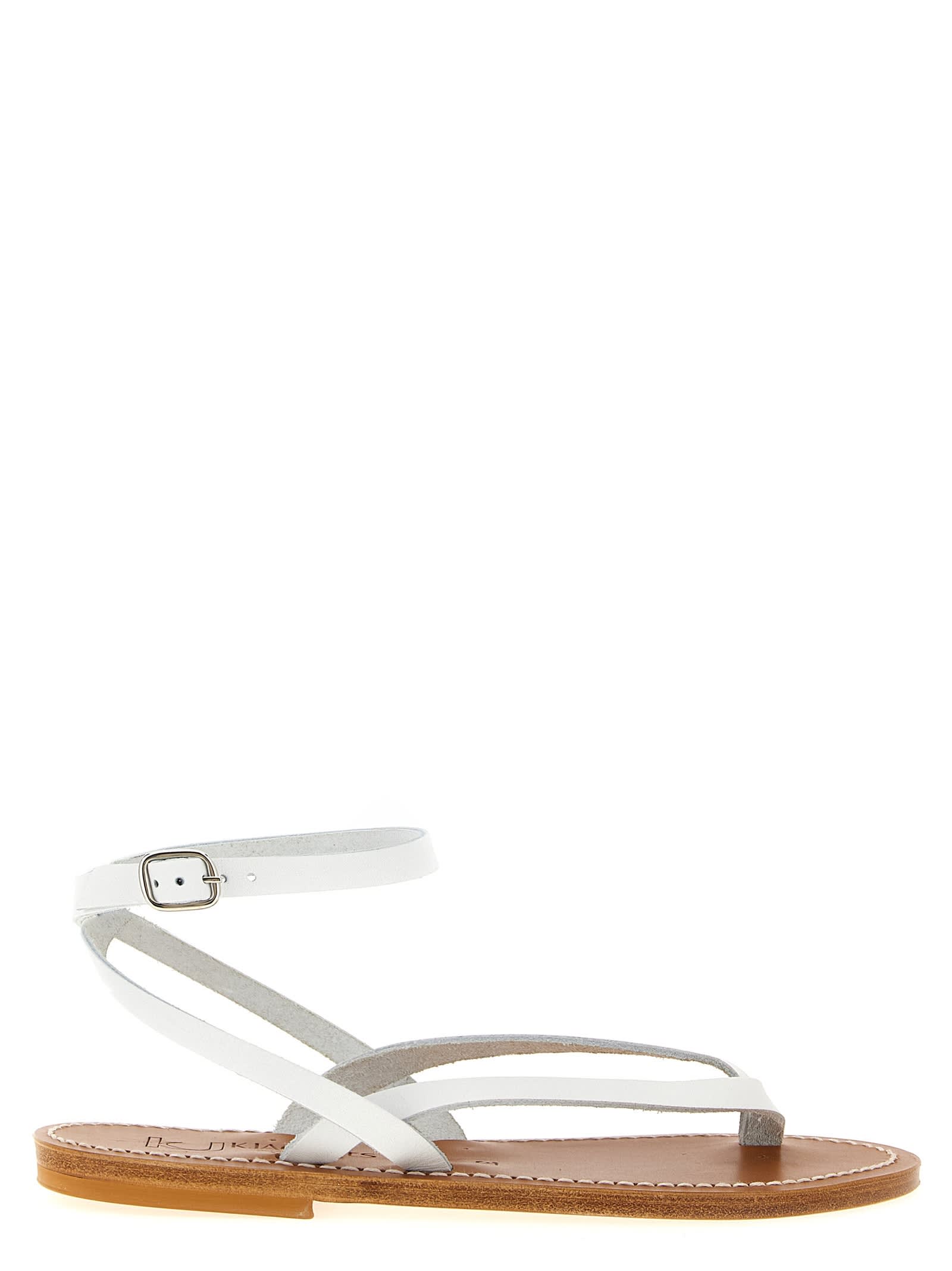Kjacques Sandali Bassi K. Jacques Donna Colore Bianco In White