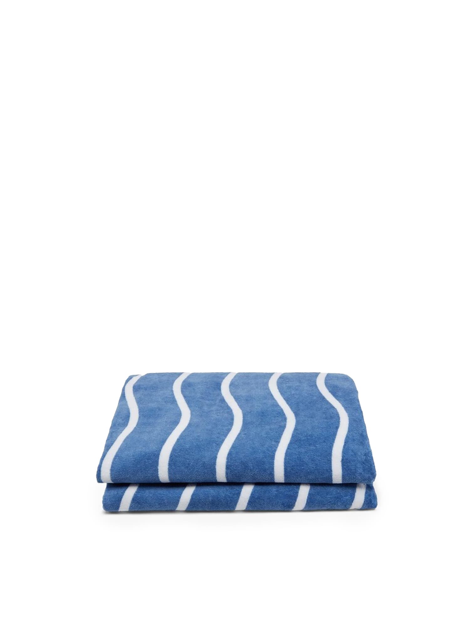 Shop Fendi Astrology Beach Towel In Blue