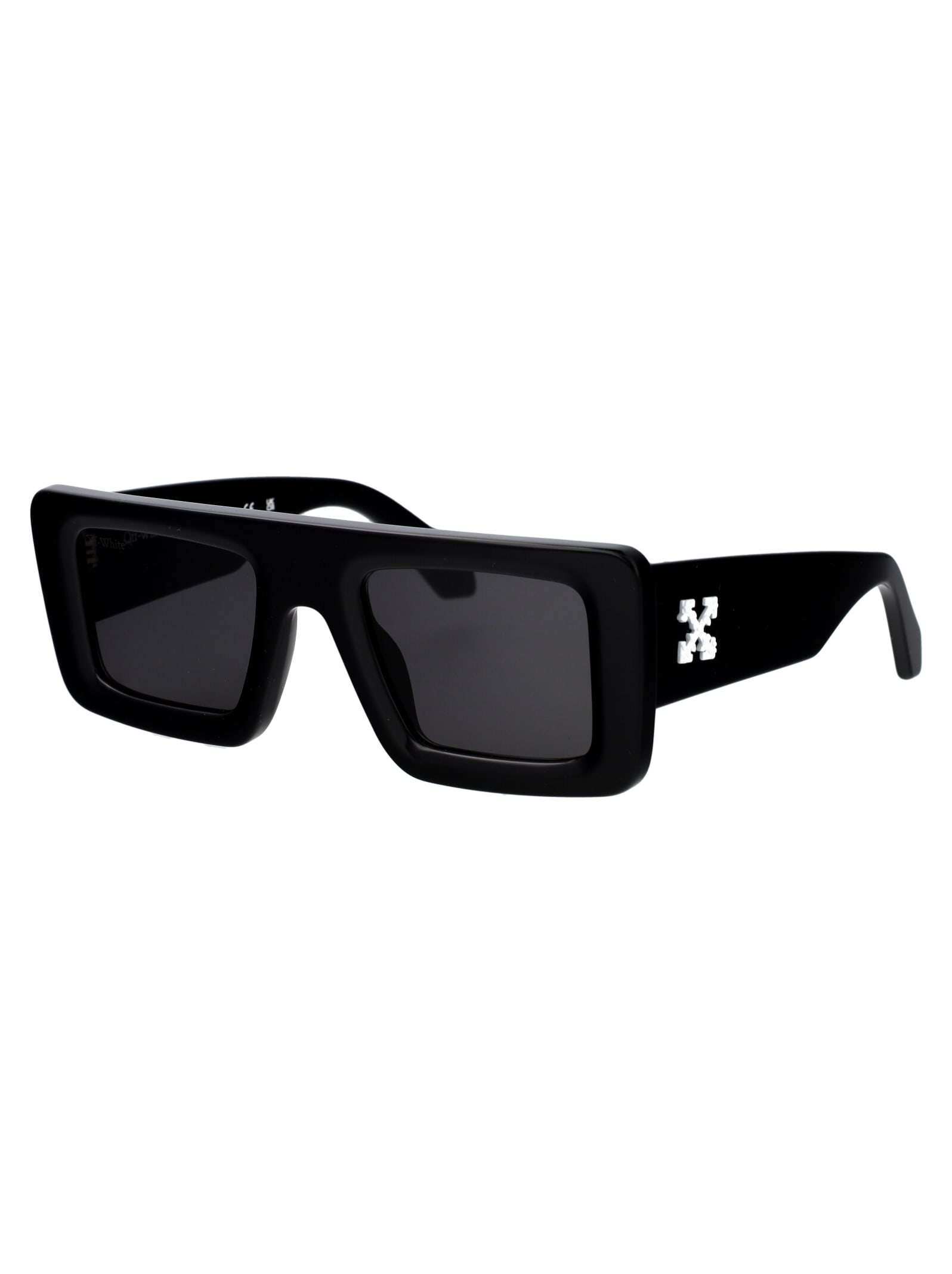 Shop Off-white Seattle Sunglasses In 1007 Black