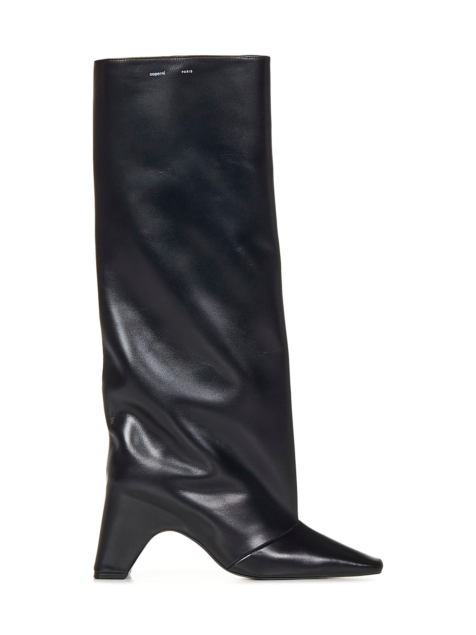 Shop Coperni Bridge Boots In Black