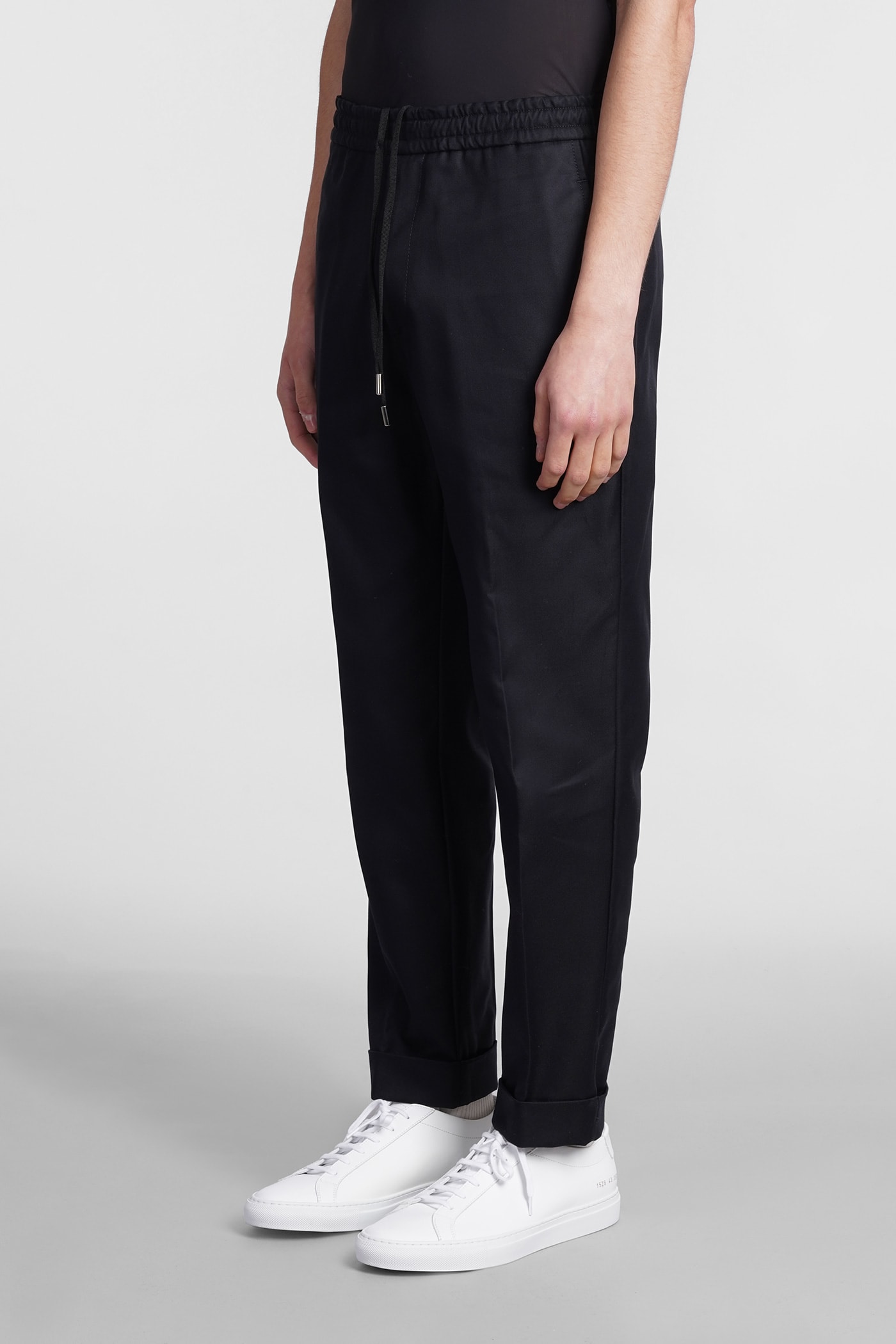 Shop Costumein Sol Pants In Black Cotton