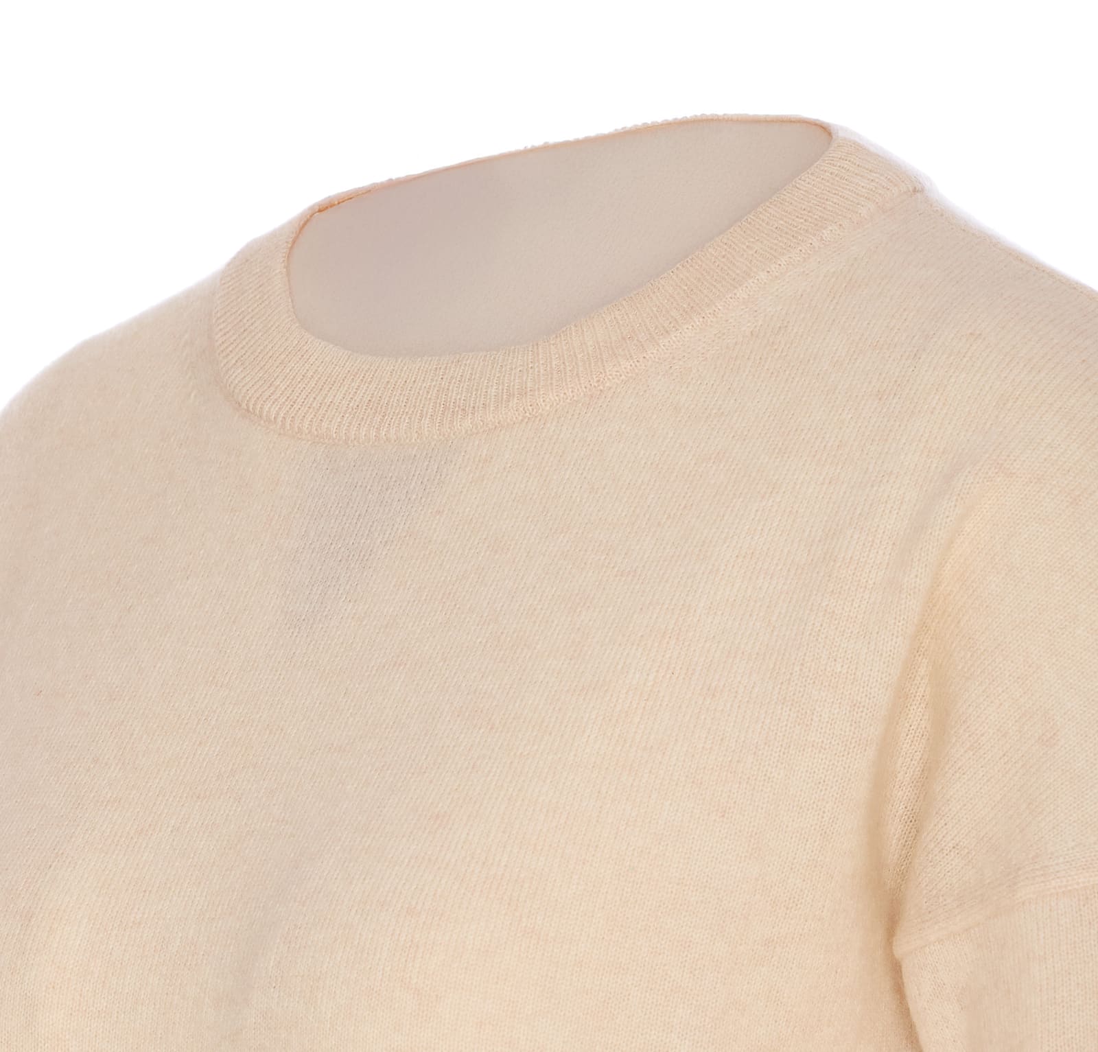 Zadig & Voltaire Cici Patch Sweater In Beige