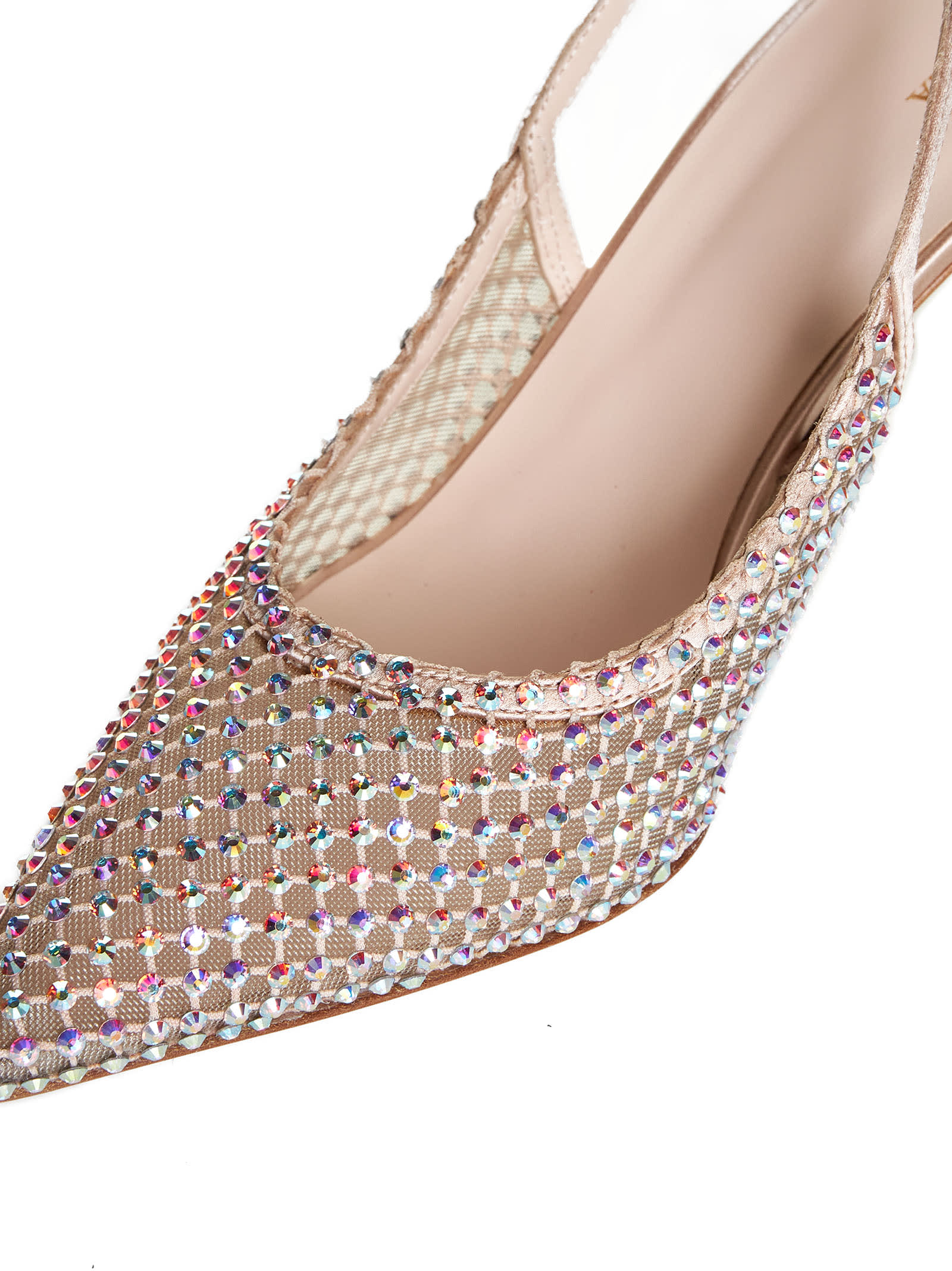 Shop Le Silla High-heeled Shoe In Skin