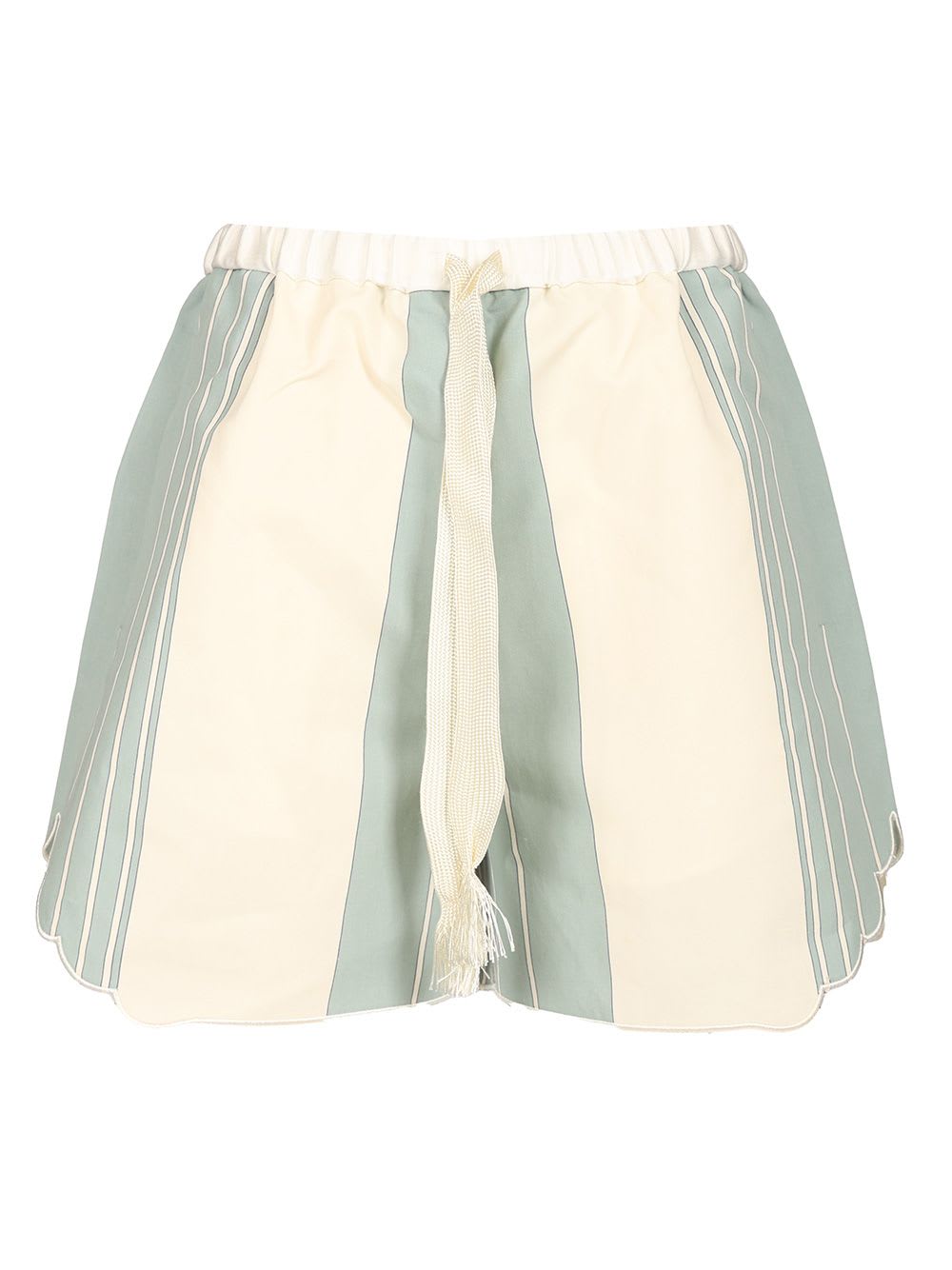 Forte_Forte Striped Bermuda Shorts