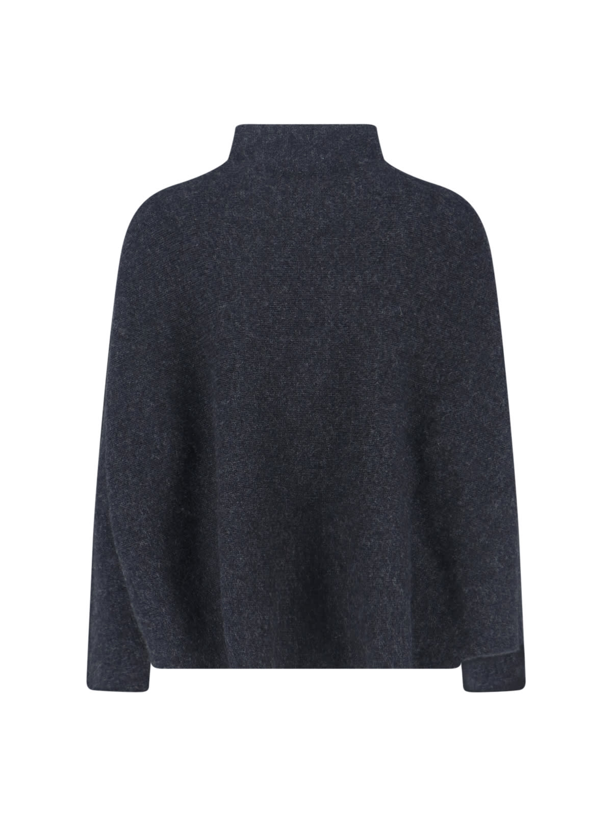 Giorgio Armani Turtle-neck Sweater In Blue