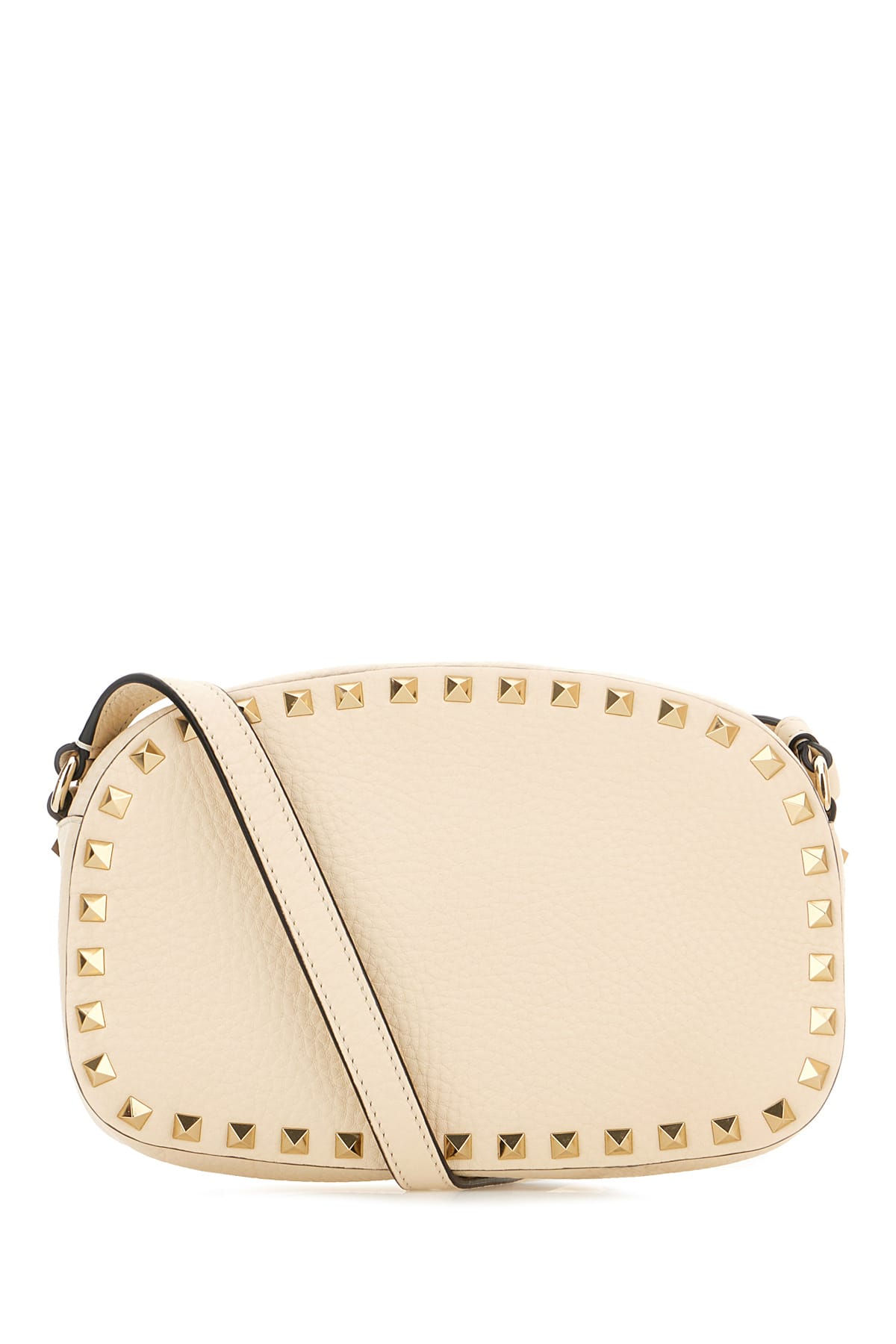 Valentino Ivory Leather Crossbody Bag In Neutral