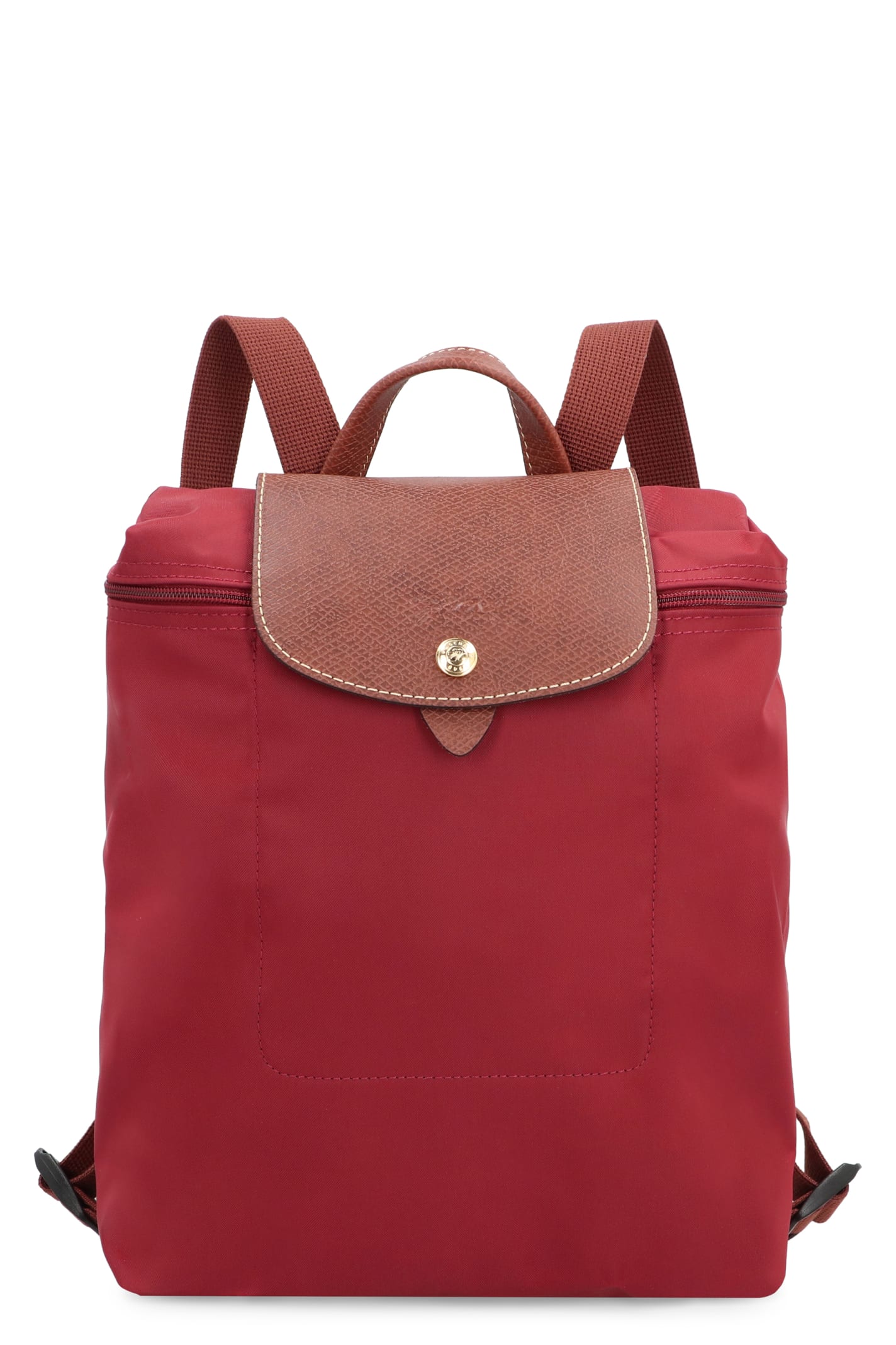 Longchamp Le Pliage Original Nylon Backpack In Red | ModeSens