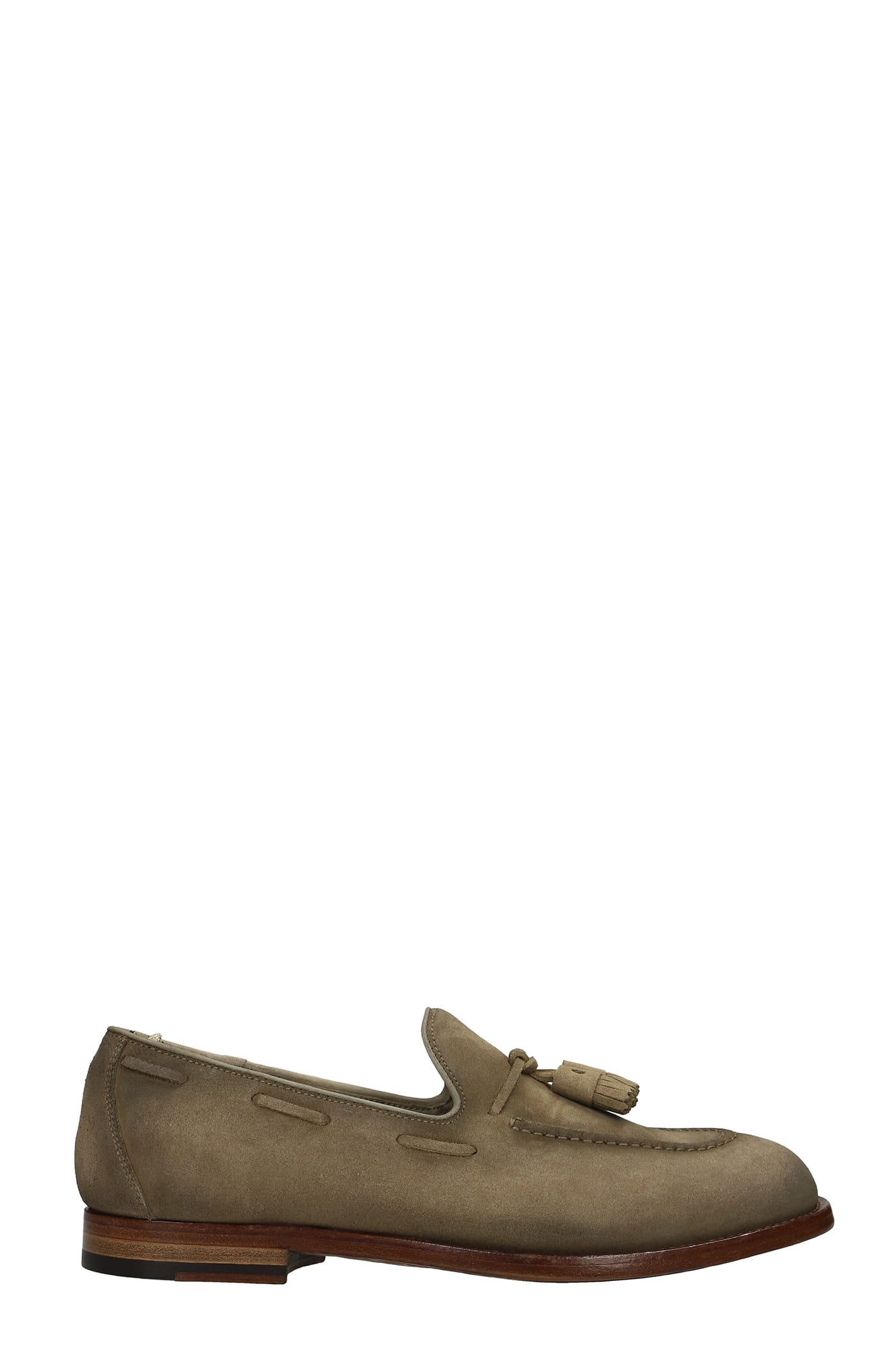 Officine Creative Loafers In Beige Suede