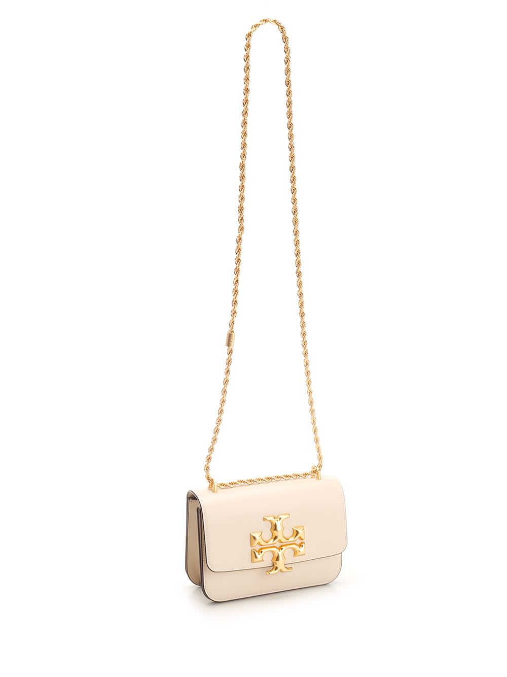 Shop Tory Burch Eleanor Shoulder Bag In Beige