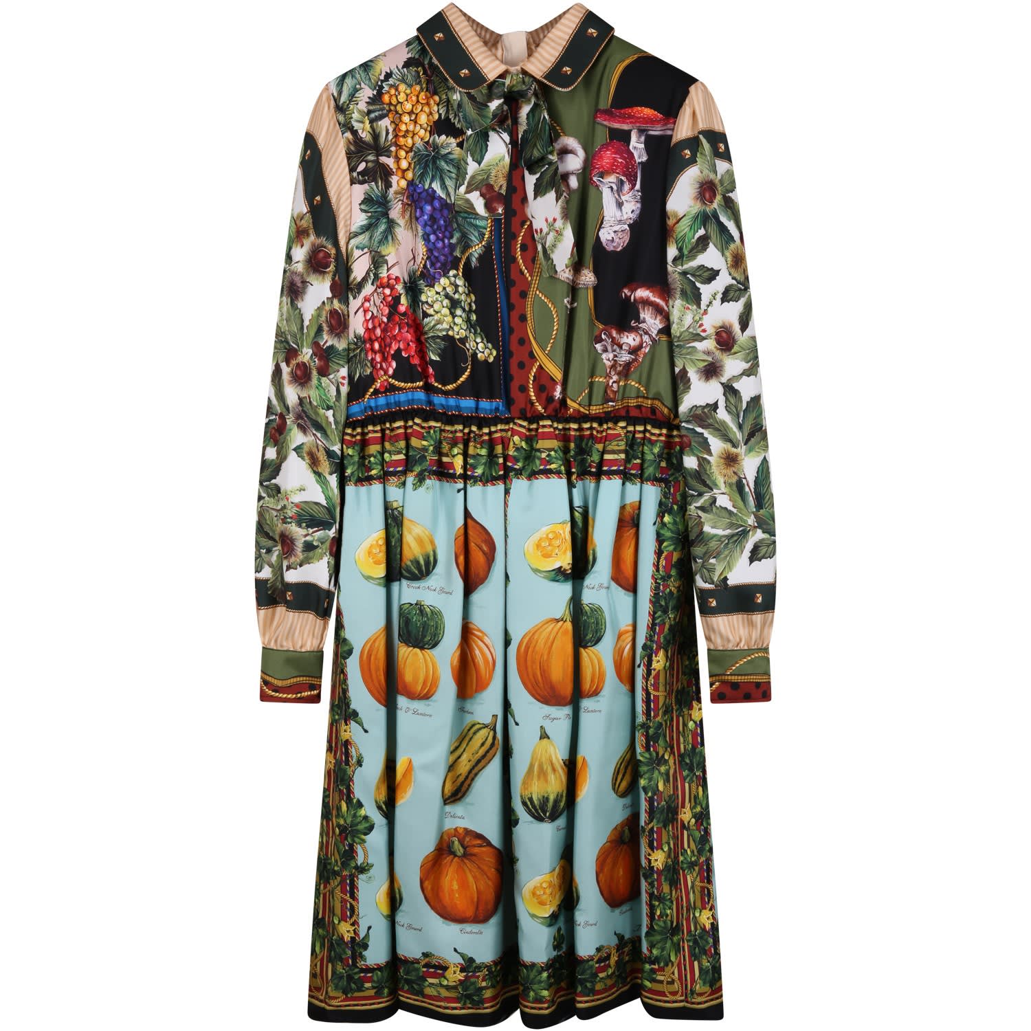 Dolce & Gabbana Multicolor Dress For Girl