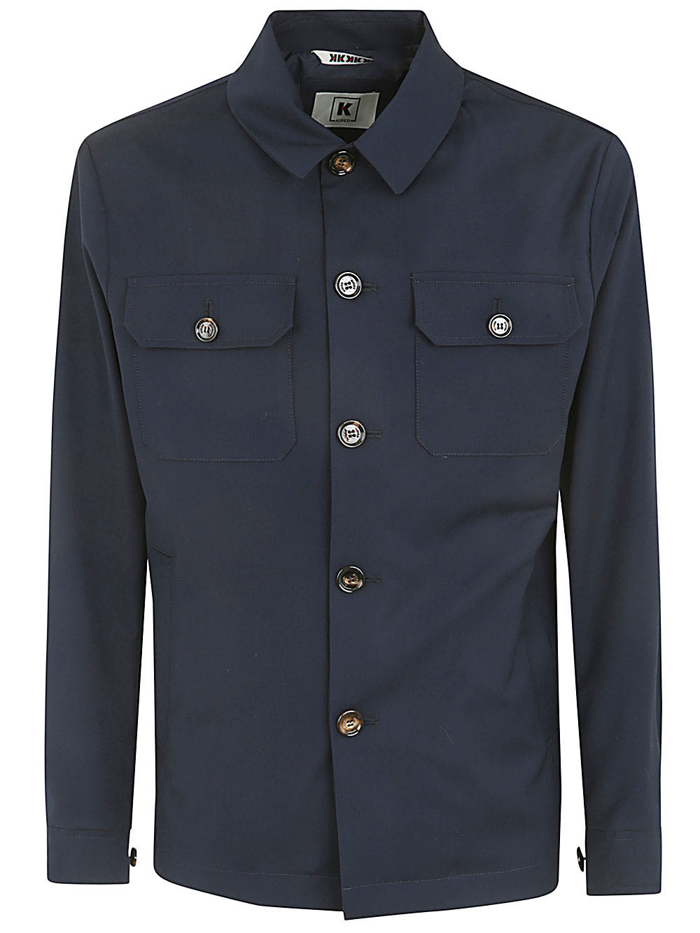 Shop Kired Leo Jacket In Navy Blue