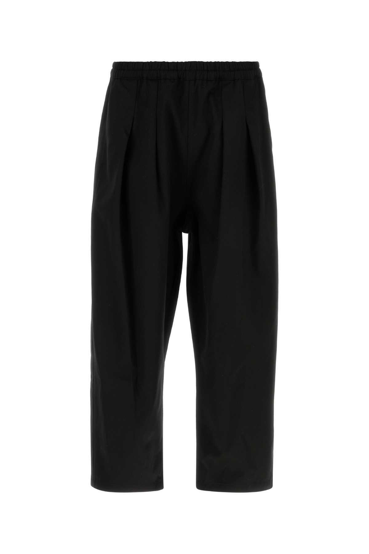 Maison Margiela Tailored Twill Trousers Featuring Pleated Front In Blue