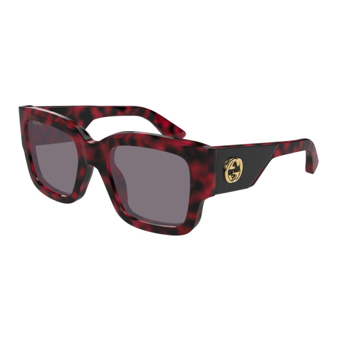 GUCCI GG1668S-003 BLACK-RED-GREEN