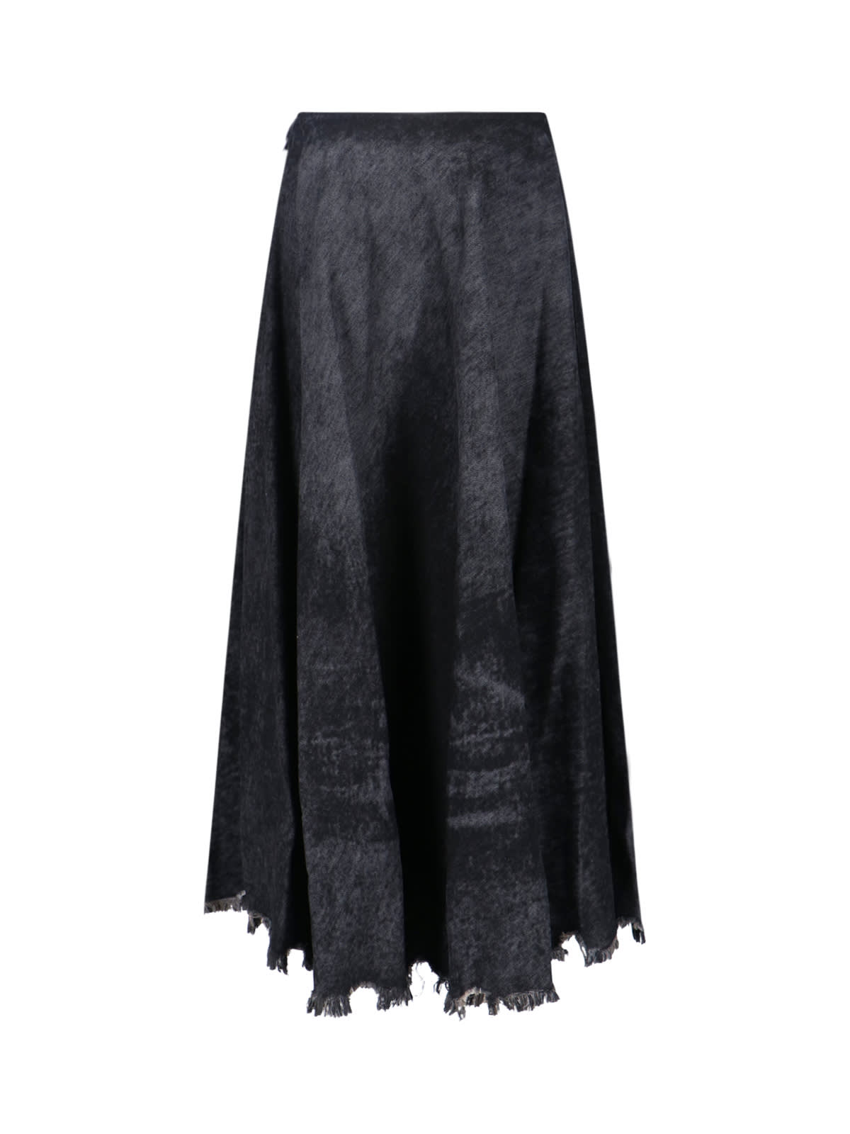 Diesel De-annet-fsh Midi Skirt In Multi