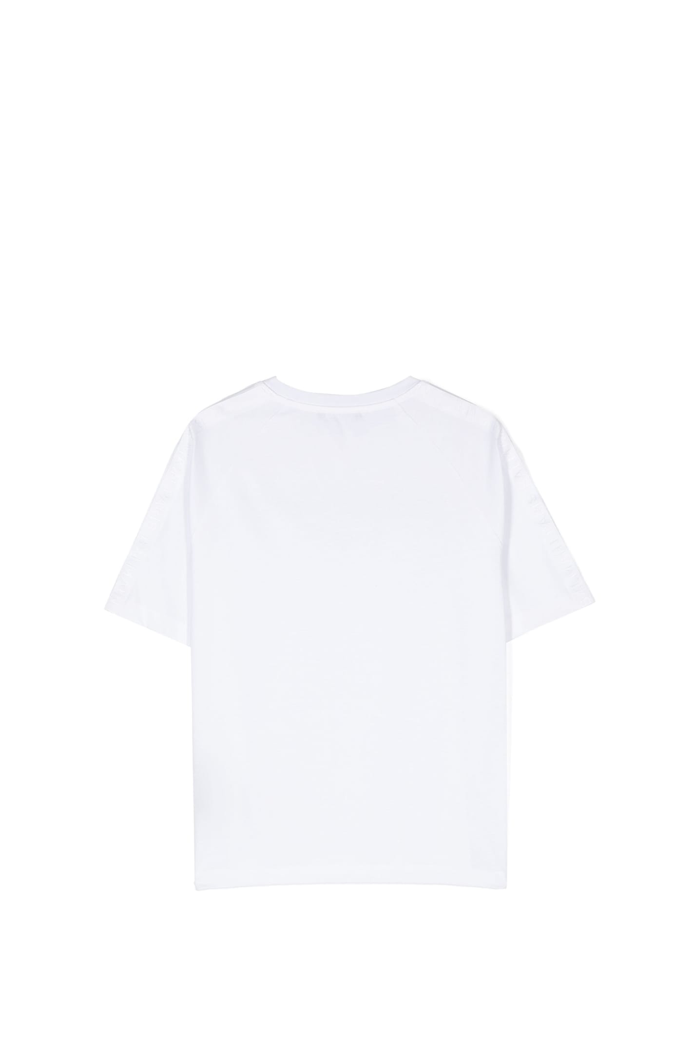 Shop Balmain T-shirt With Logo In White