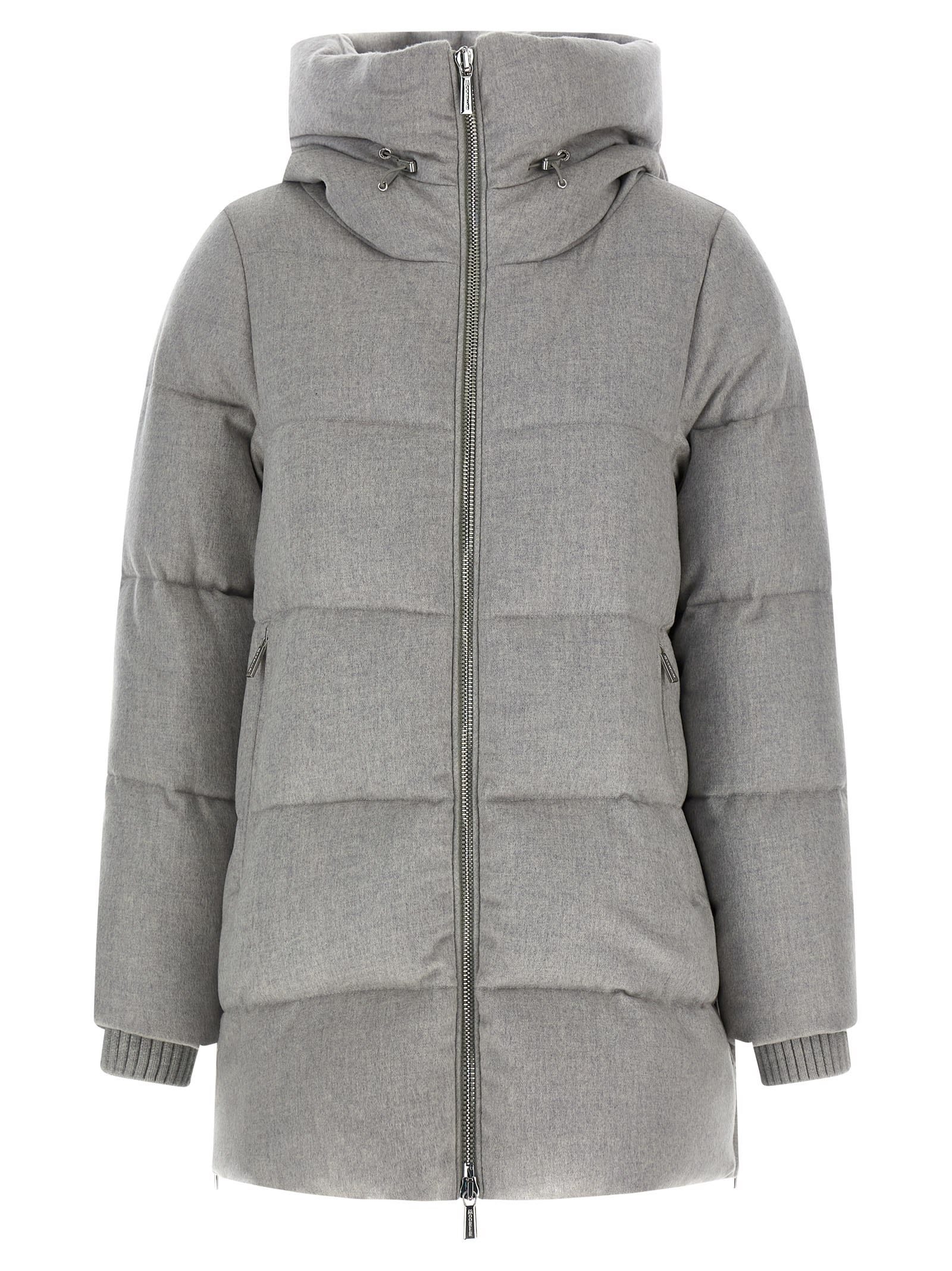 Moorer Carinzia Down Jacket In Gray