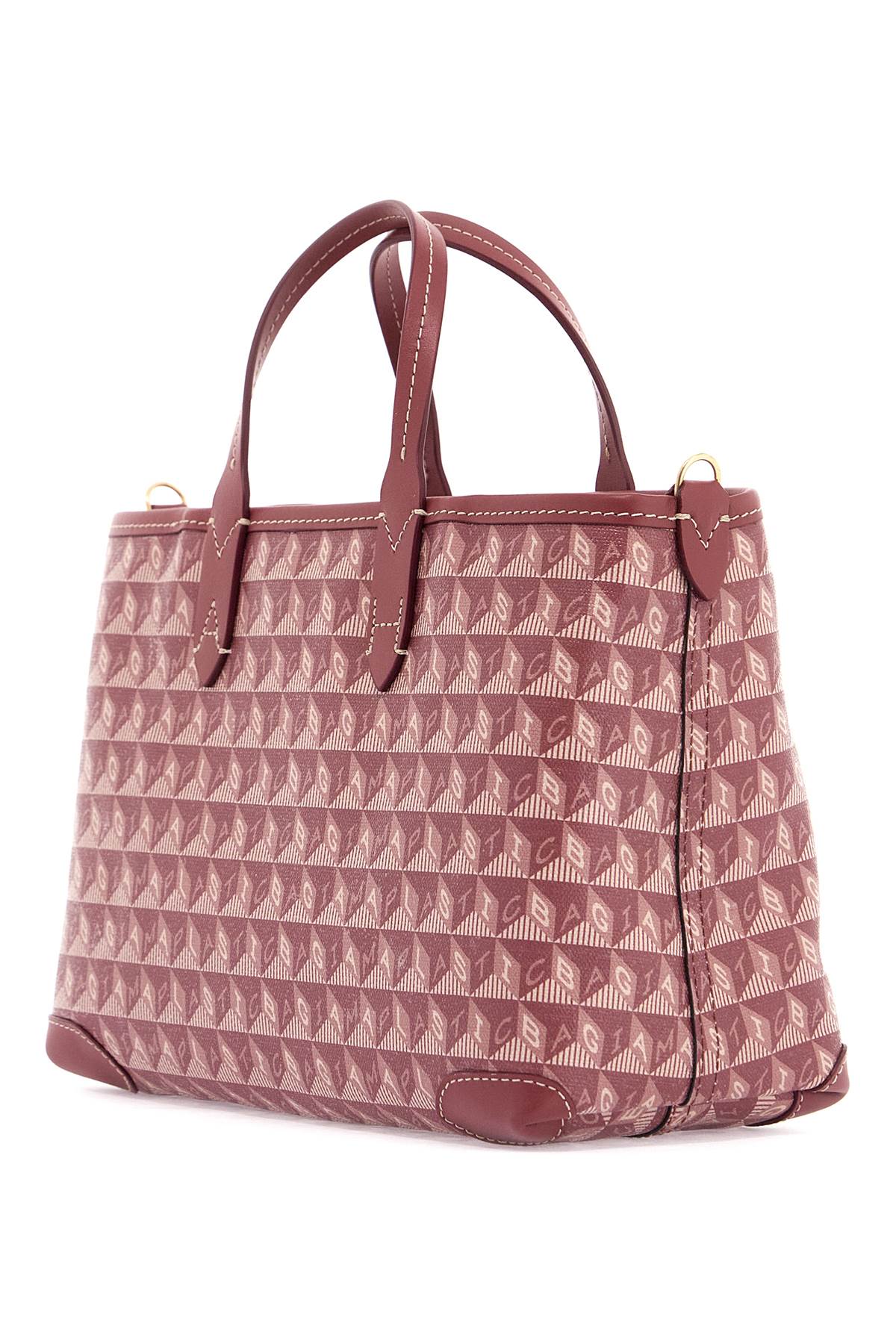 Shop Anya Hindmarch Tote Bag I Am A Plastic Bag With In Damson (pink)