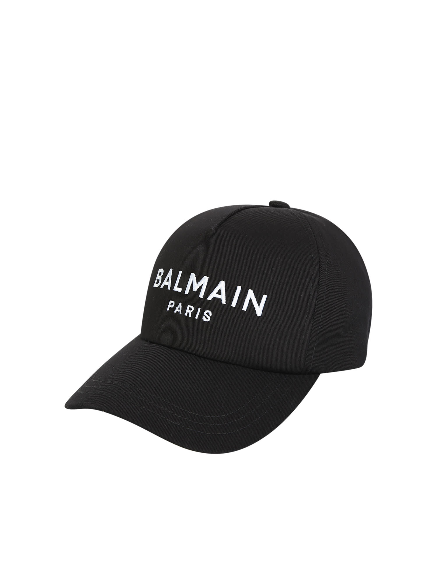 Hat With Balmain Logo; Essential Accessory For The Most Authentic And Sporty Looks