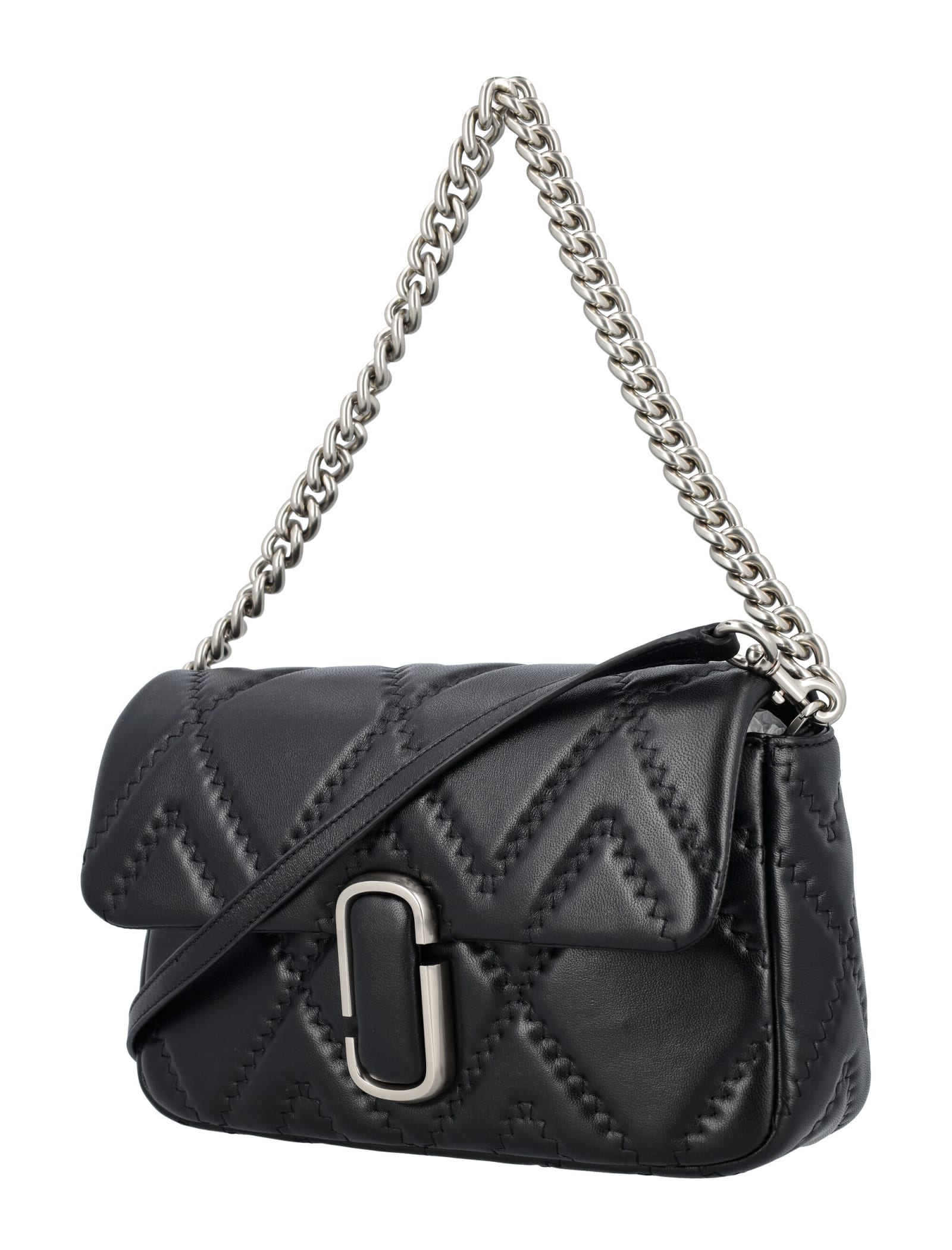 The Quilted Leather J Marc Large Shoulder Bag