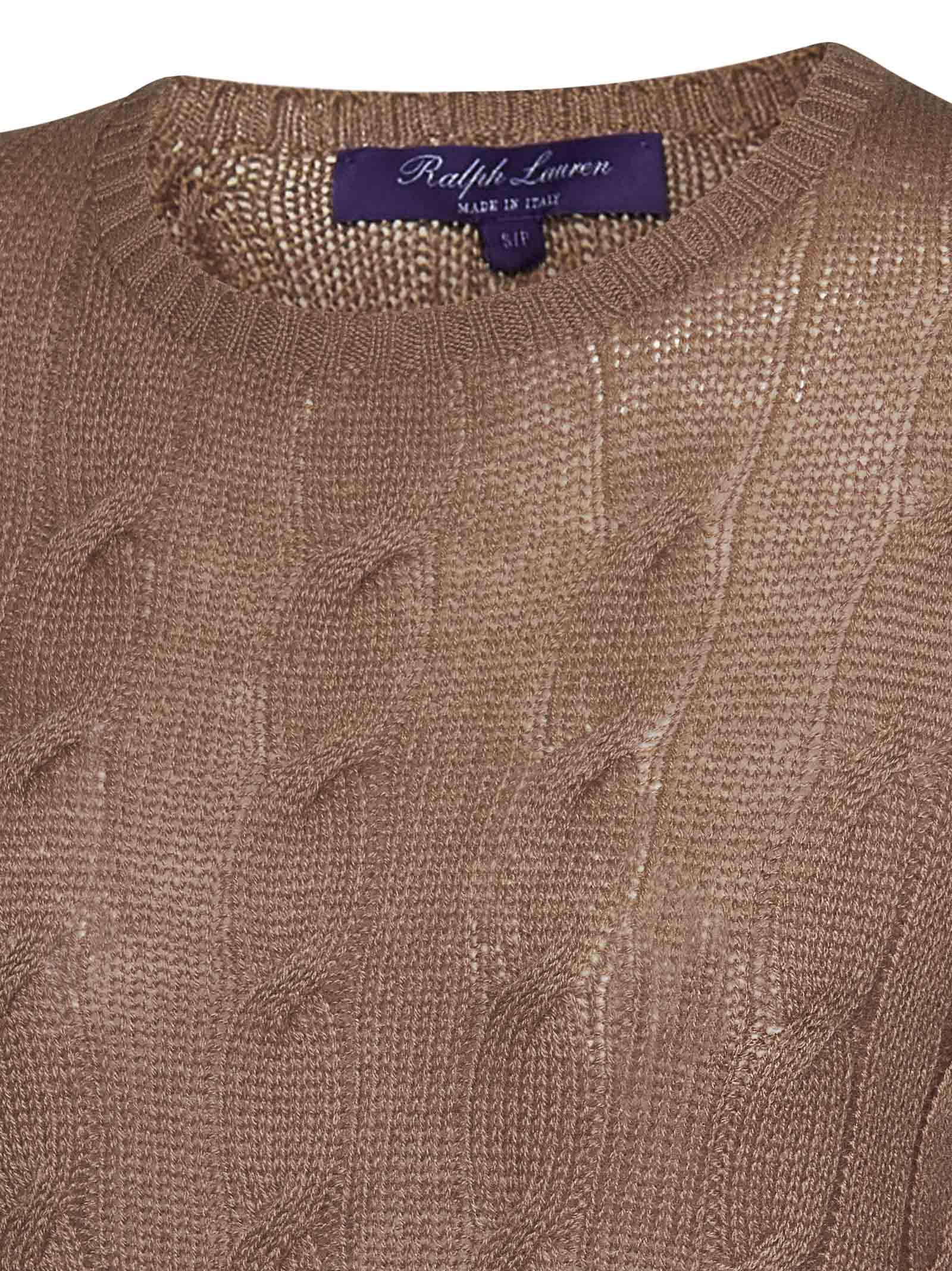 Shop Ralph Lauren Sweater In Brown