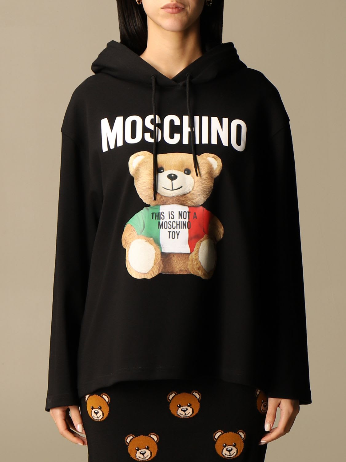 Moschino Couture Sweatshirt Moschino Couture Over Hoodie With Teddy