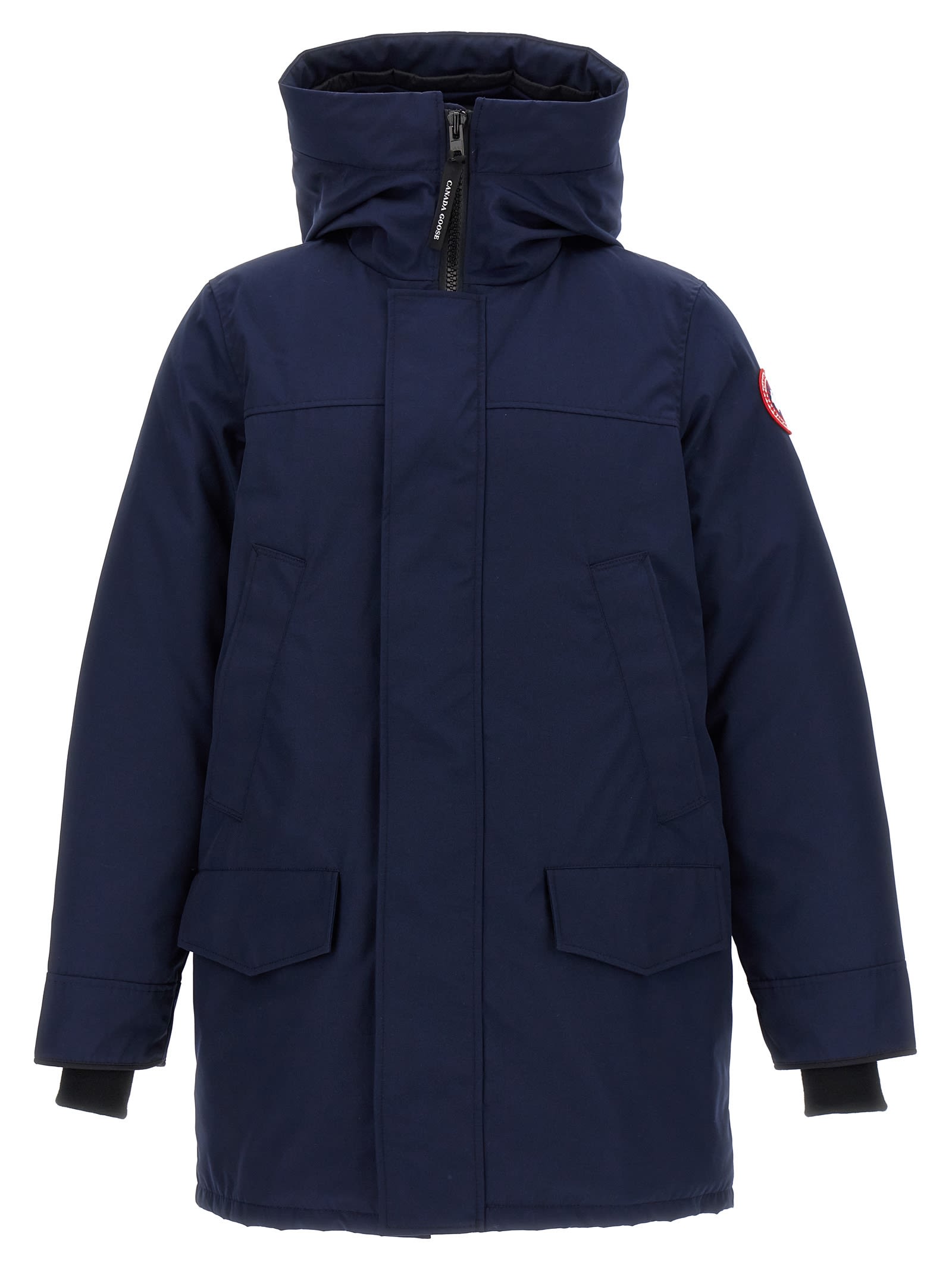 Shop Canada Goose Langford Parka In Blue