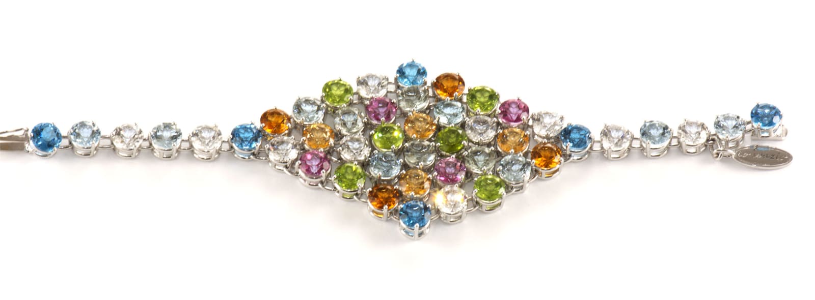 Shop Lo Spazio Jewelry Lo Spazio Estate Bracelet In Multicolor