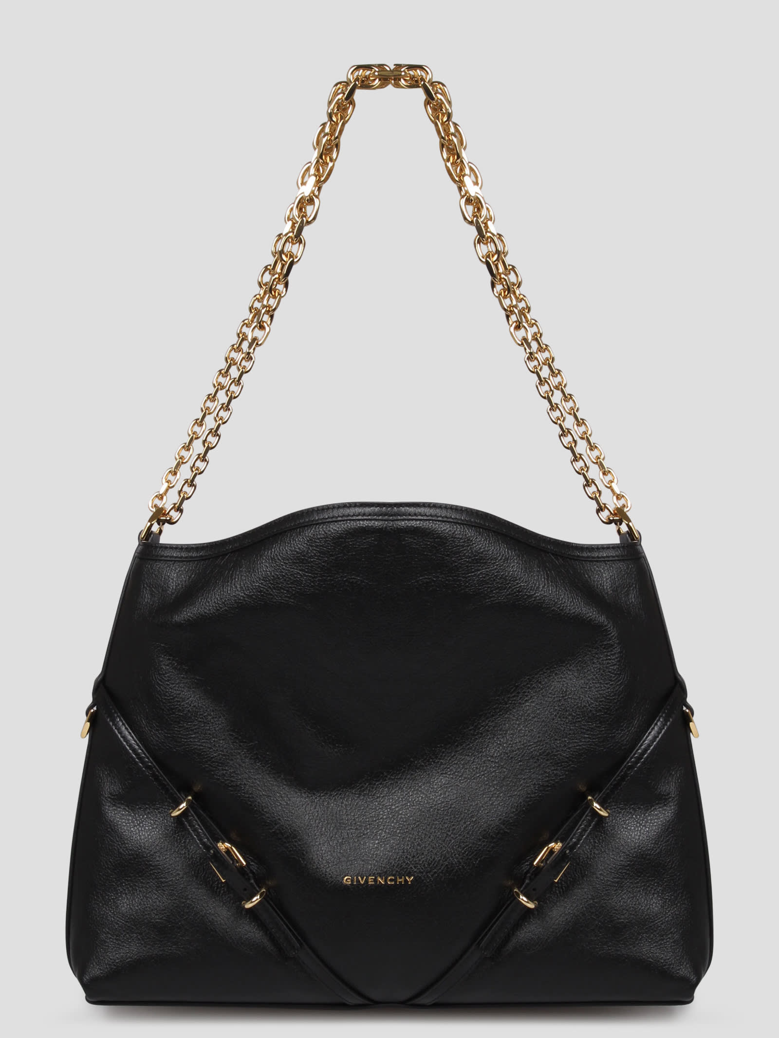 Givenchy Medium Voyou Chain Bag In Black