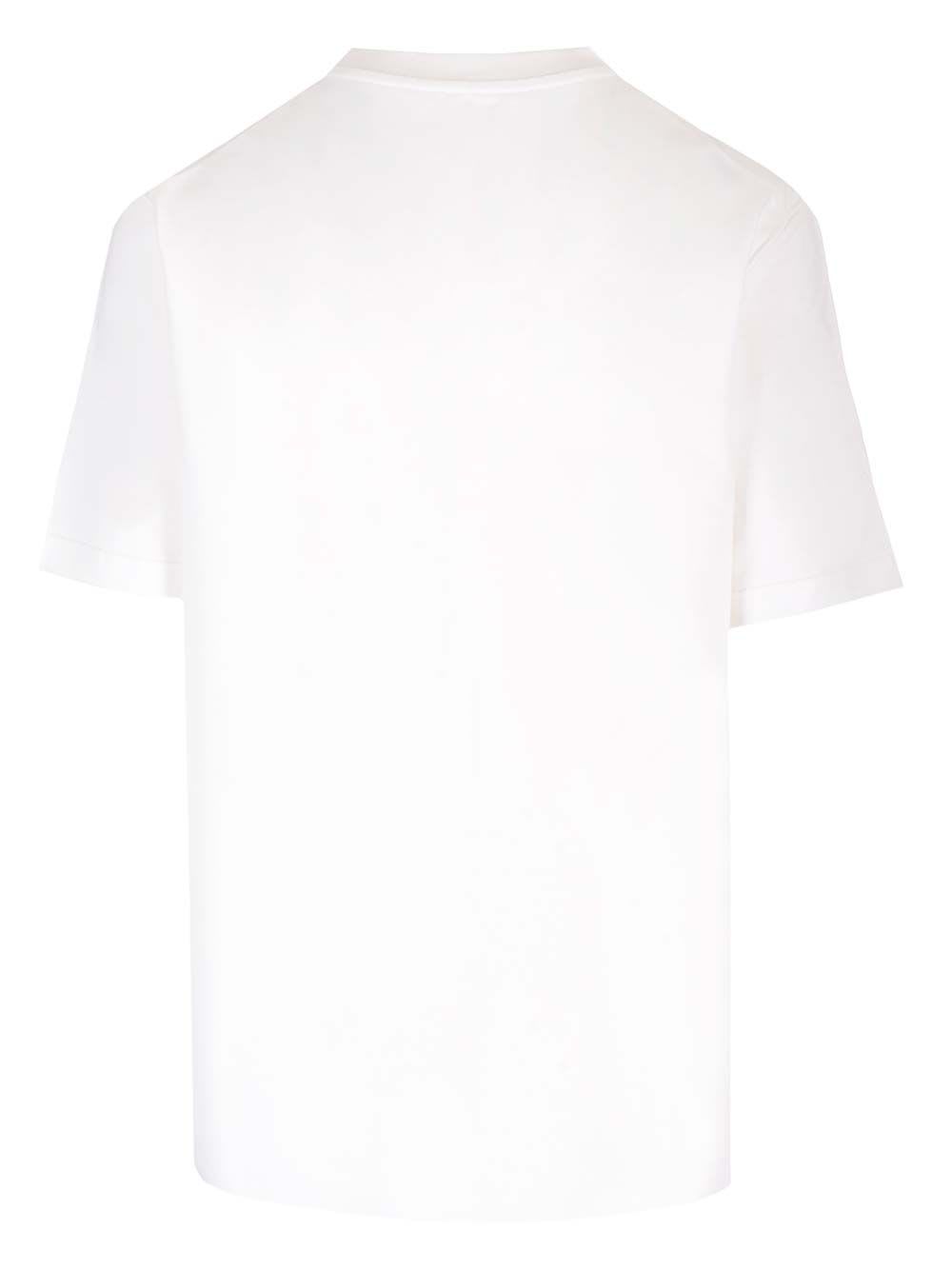 Shop Jil Sander Signature T-shirt In White