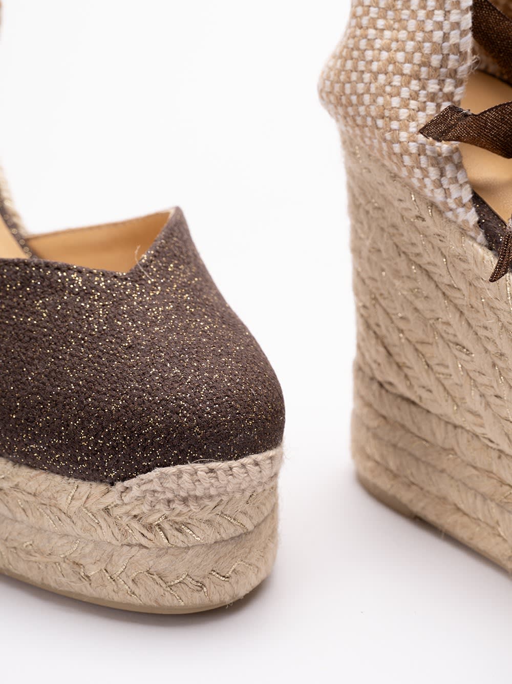 Shop Castaã±er Chiara 8ed 032 In Brown Gold