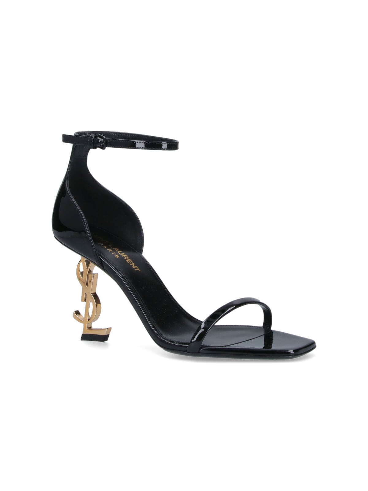 Saint Laurent Opyum Heeled Sandals In Multi