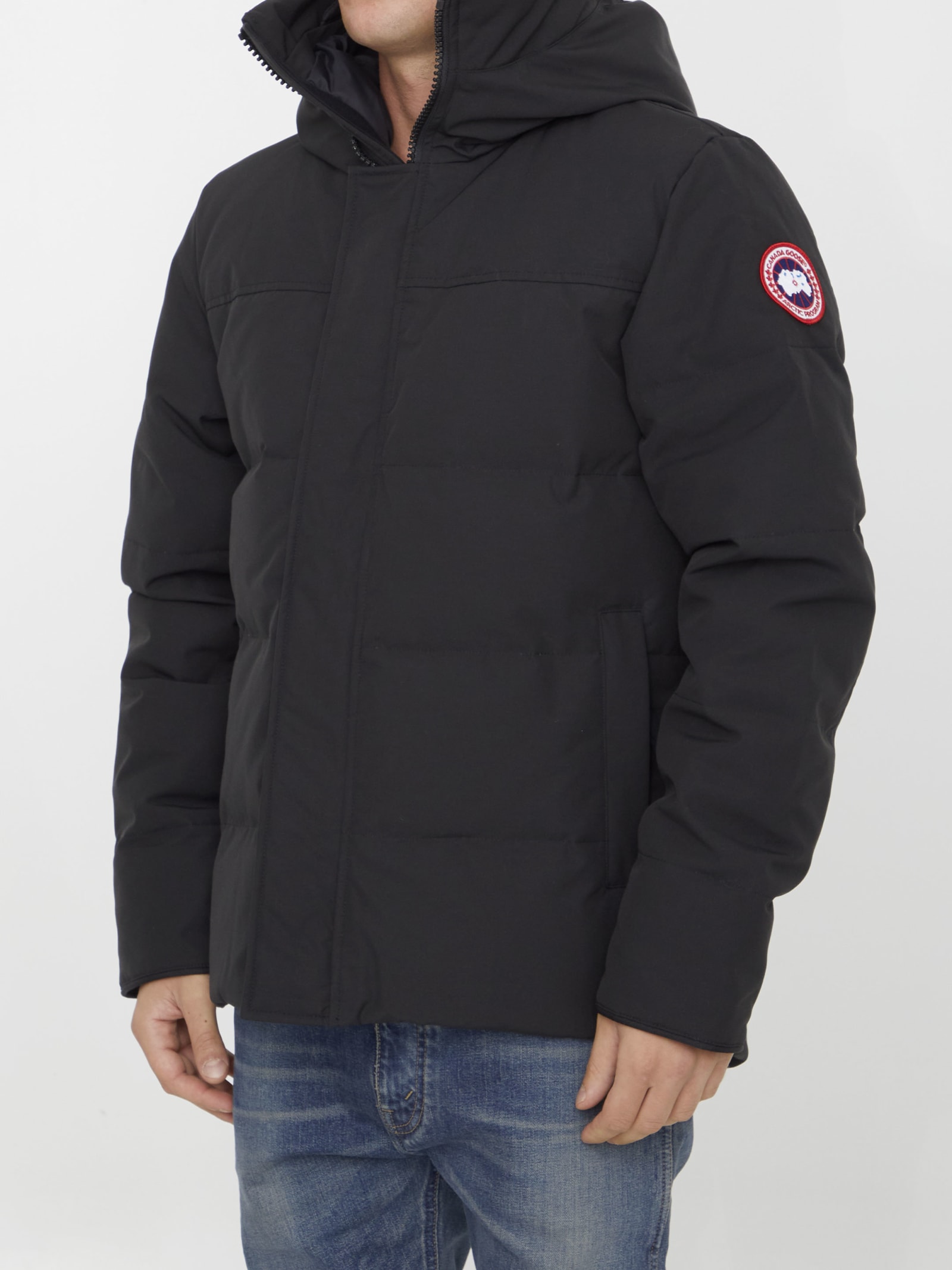 Shop Canada Goose Macmillan Parka In Black