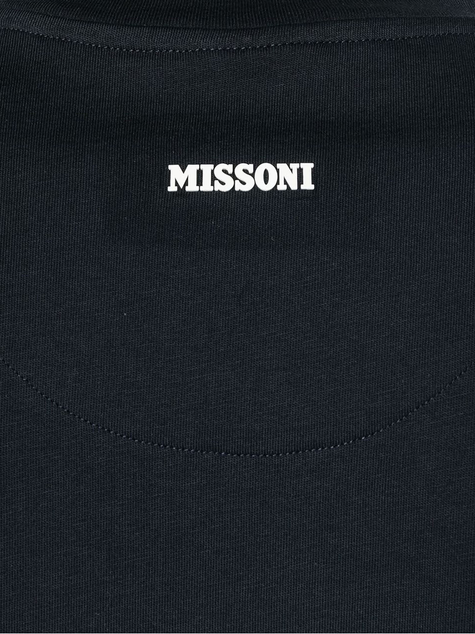 Shop Missoni T-shirts And Polos Blue
