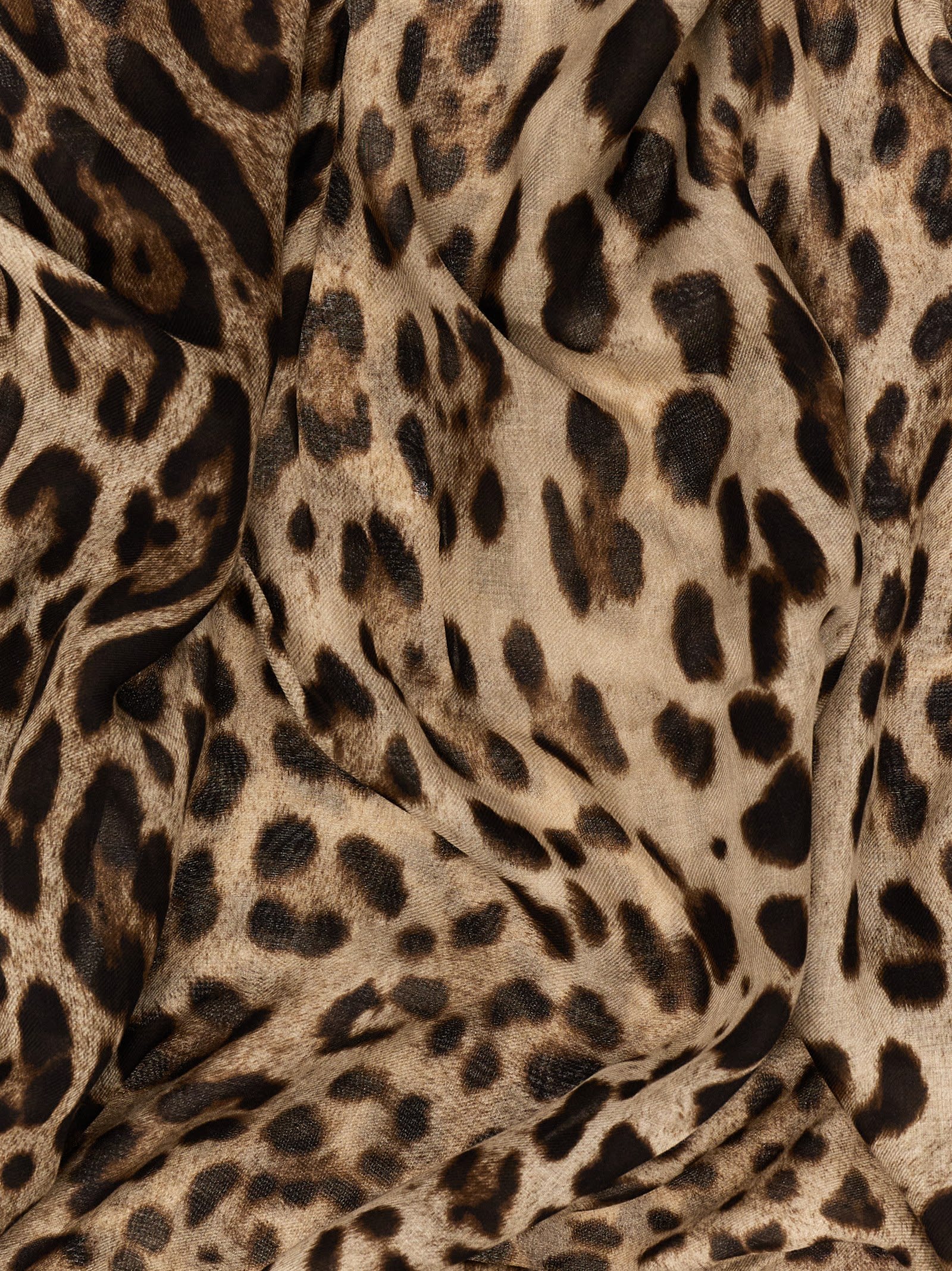 Dolce & Gabbana Kim Dolce&gabbana Scarf In Brown
