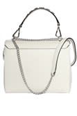 Shop Lancel White Rabat Bag M