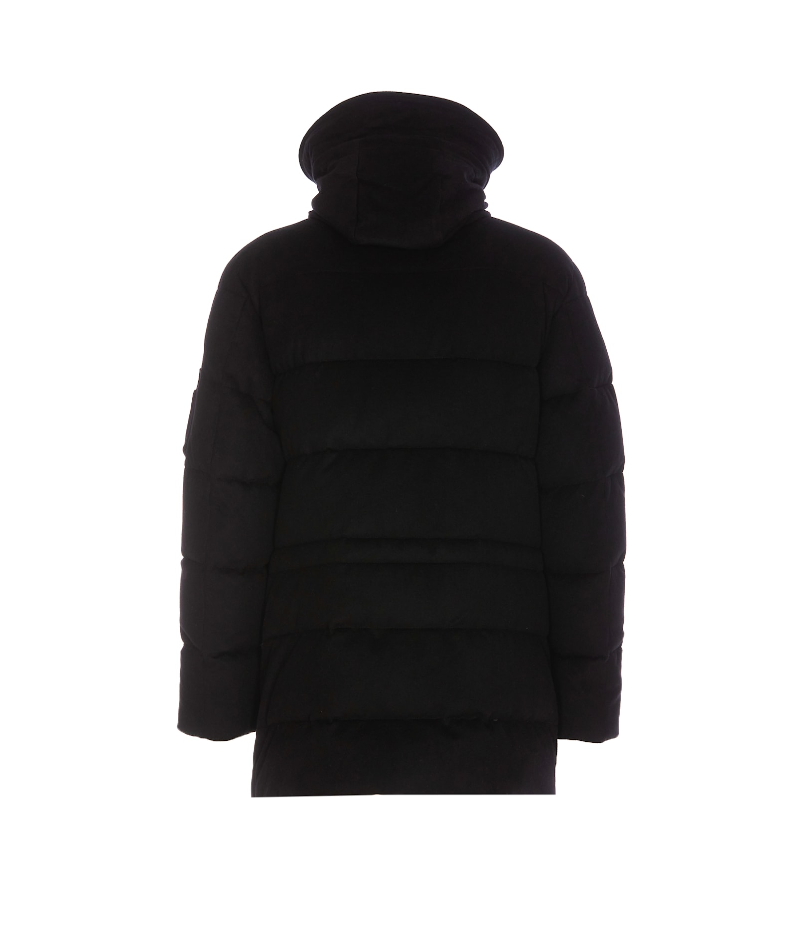 Shop Moorer Davide Heavy Jacket In Black